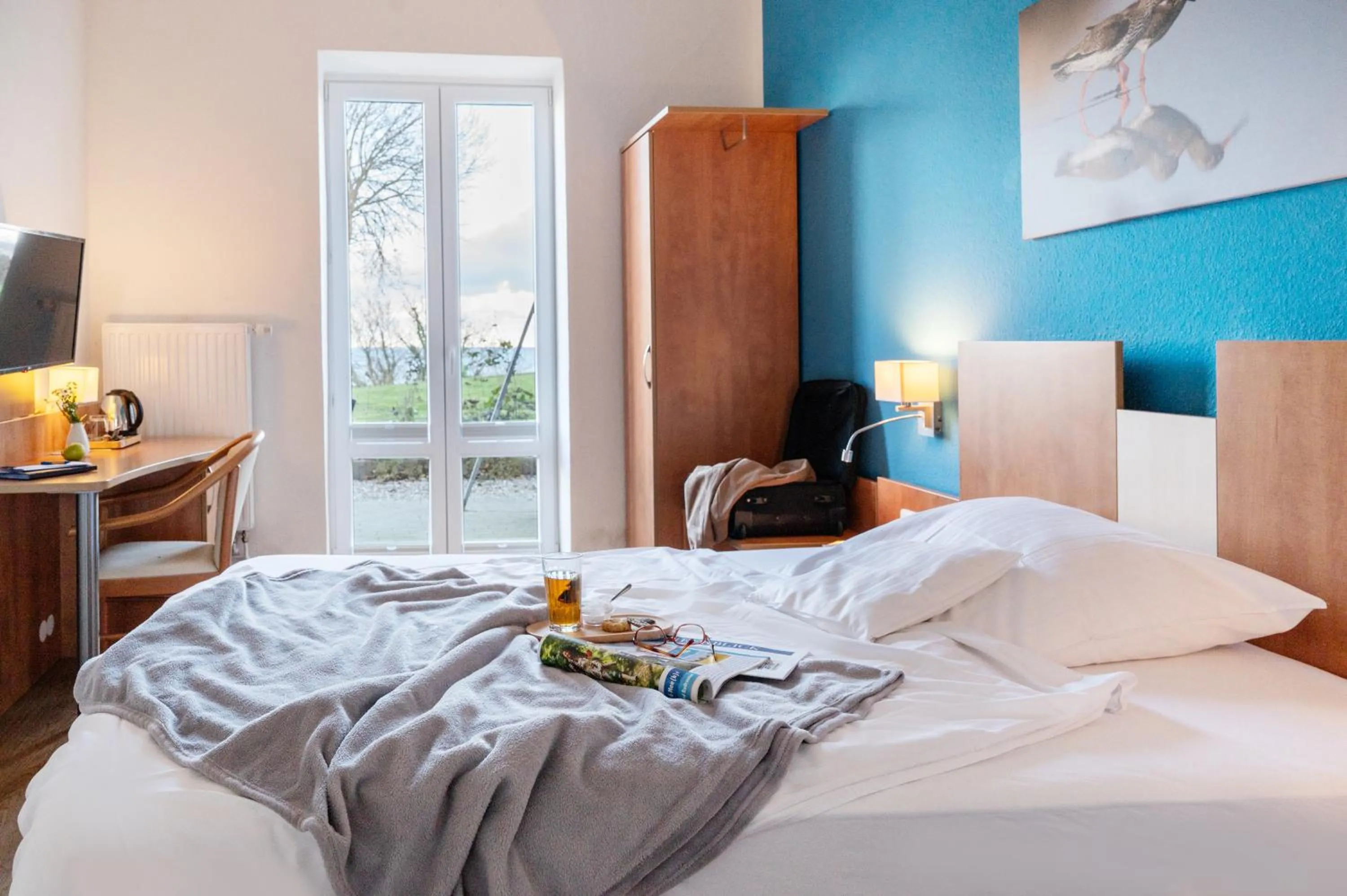 Photo of the whole room, Bed in Hotel Alte Fischereischule