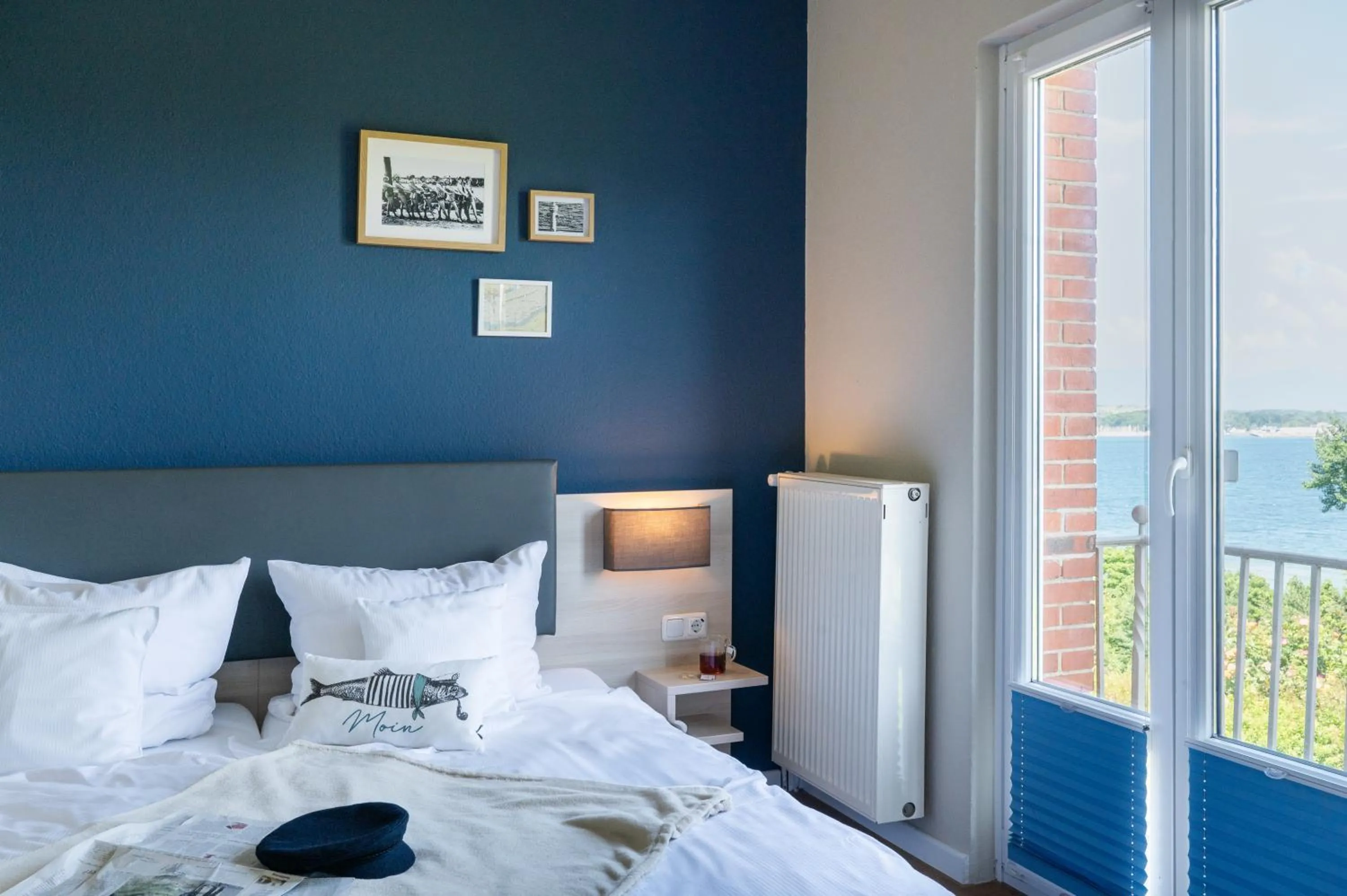 Bed in Hotel Alte Fischereischule