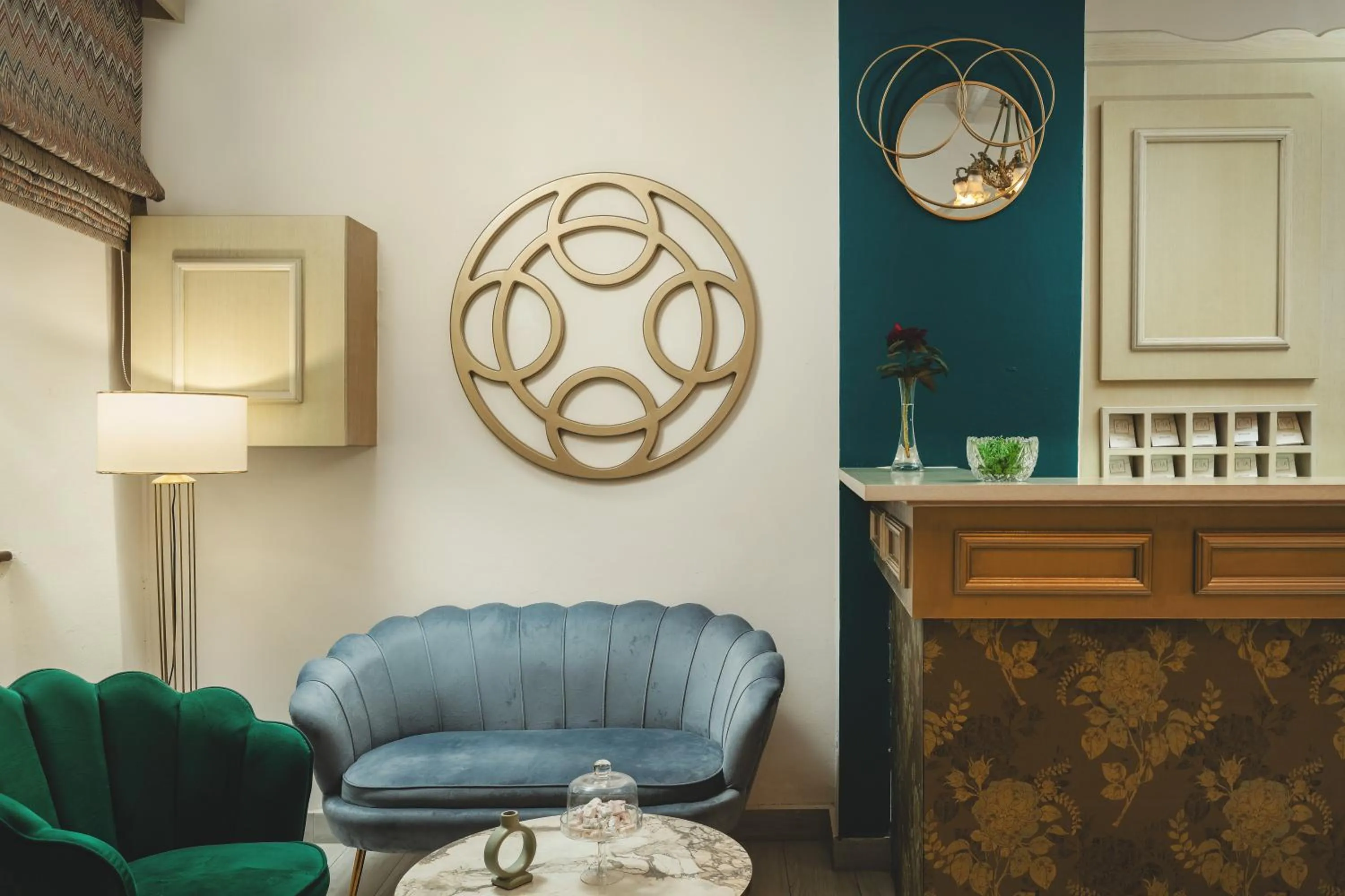 Lobby or reception in Elia Palazzo Hotel