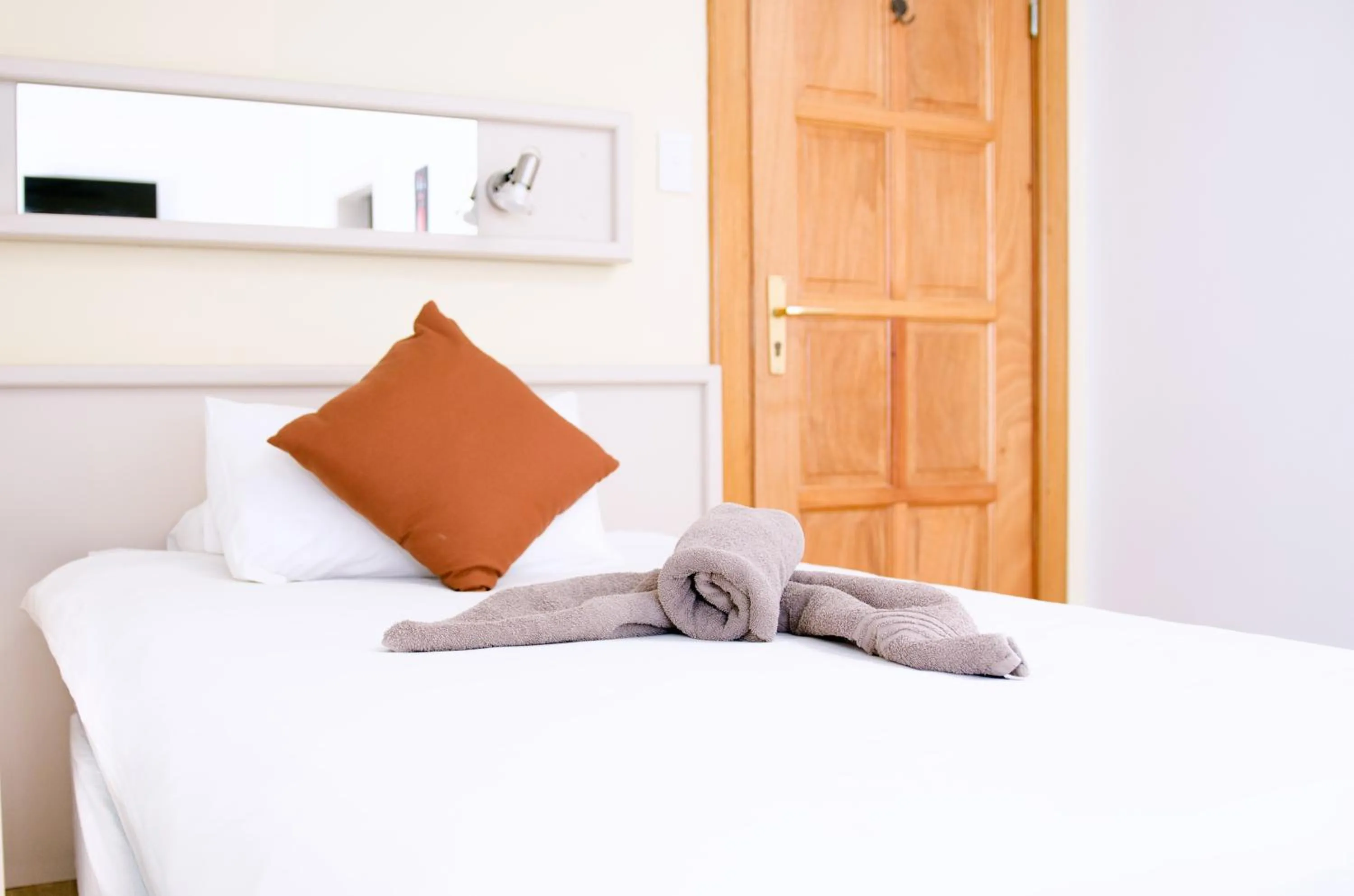 Bed in Hotel Deutsches Haus Swakopmund