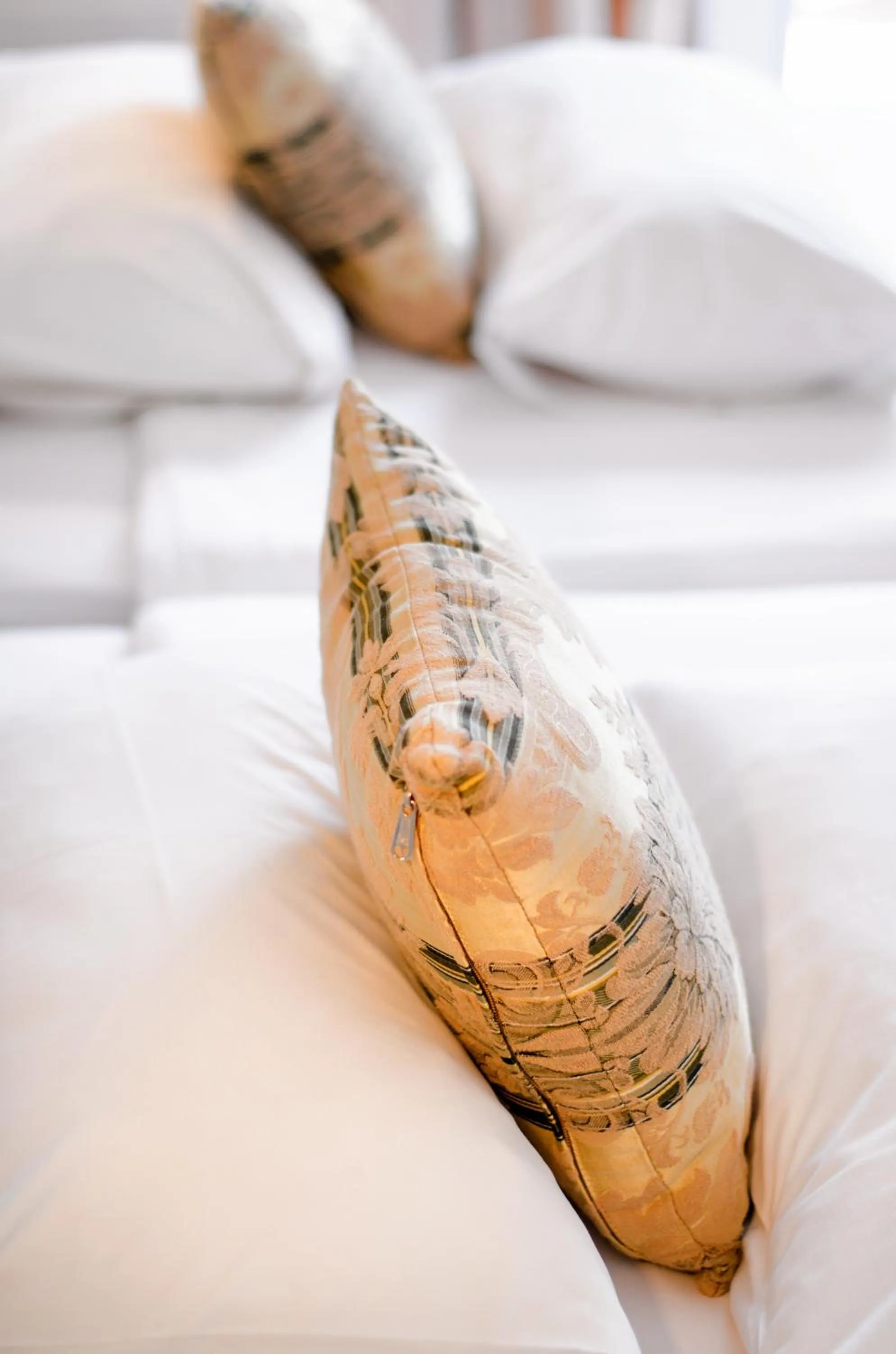 Decorative detail, Bed in Hotel Deutsches Haus Swakopmund