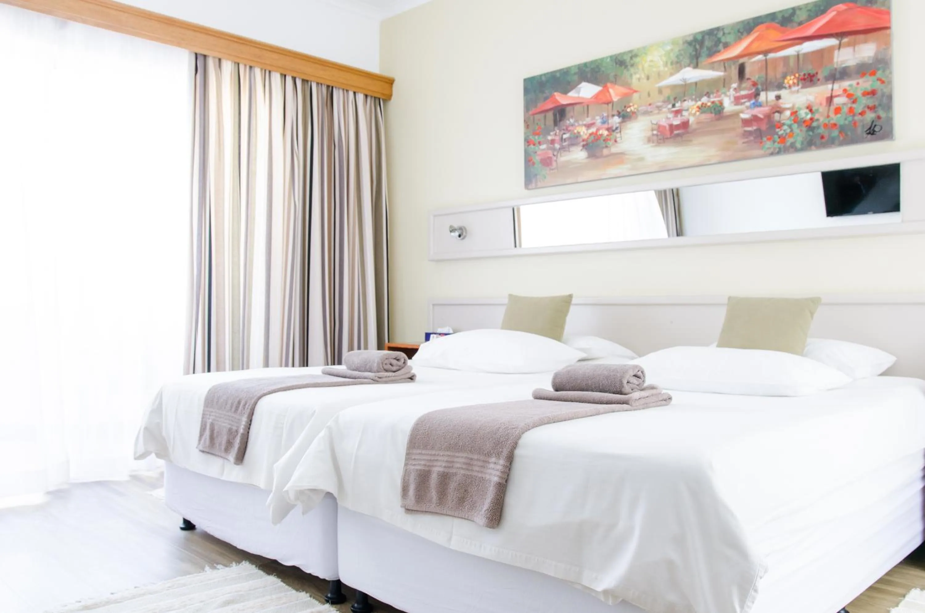 Photo of the whole room, Bed in Hotel Deutsches Haus Swakopmund