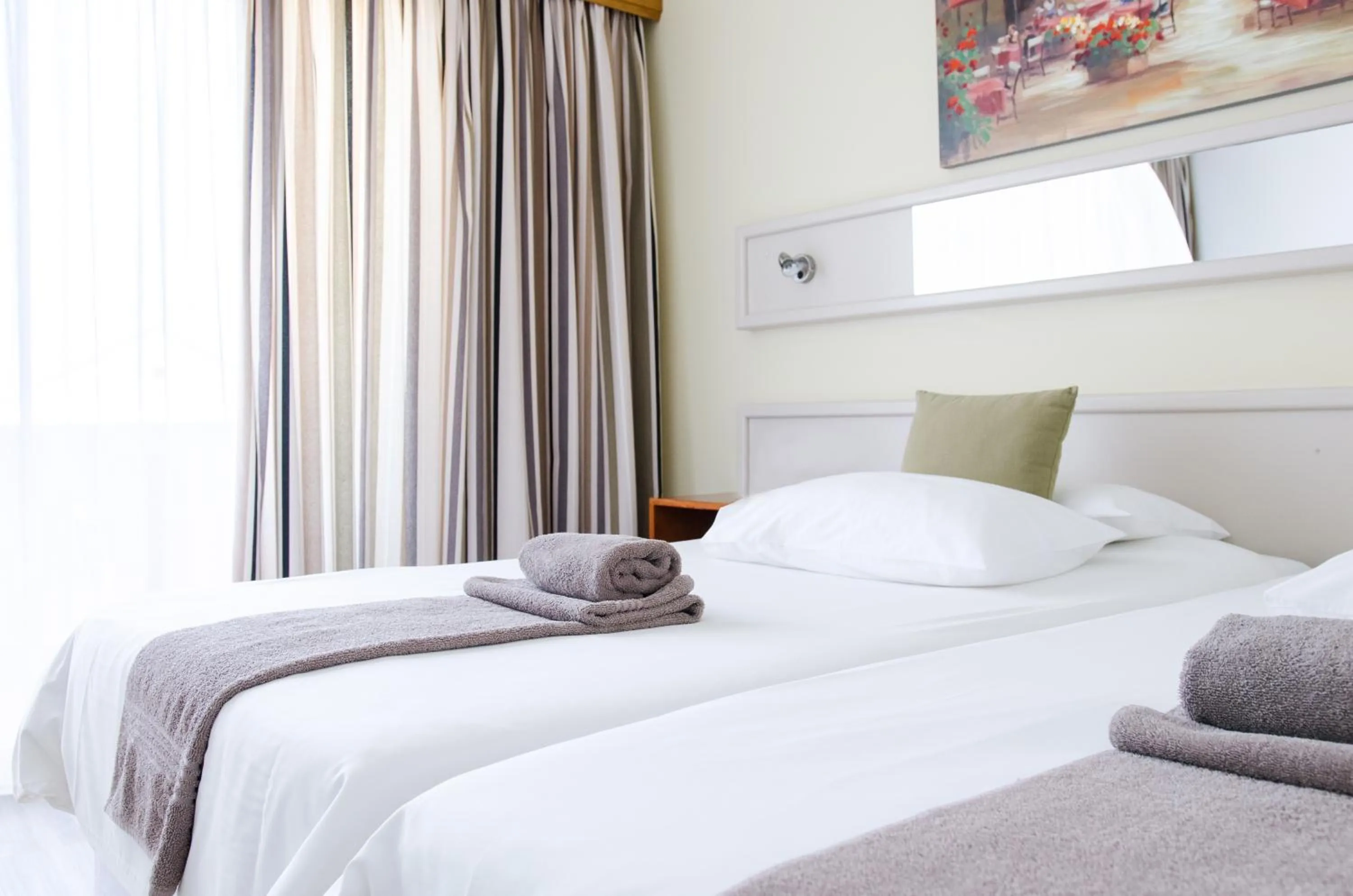 Decorative detail, Bed in Hotel Deutsches Haus Swakopmund