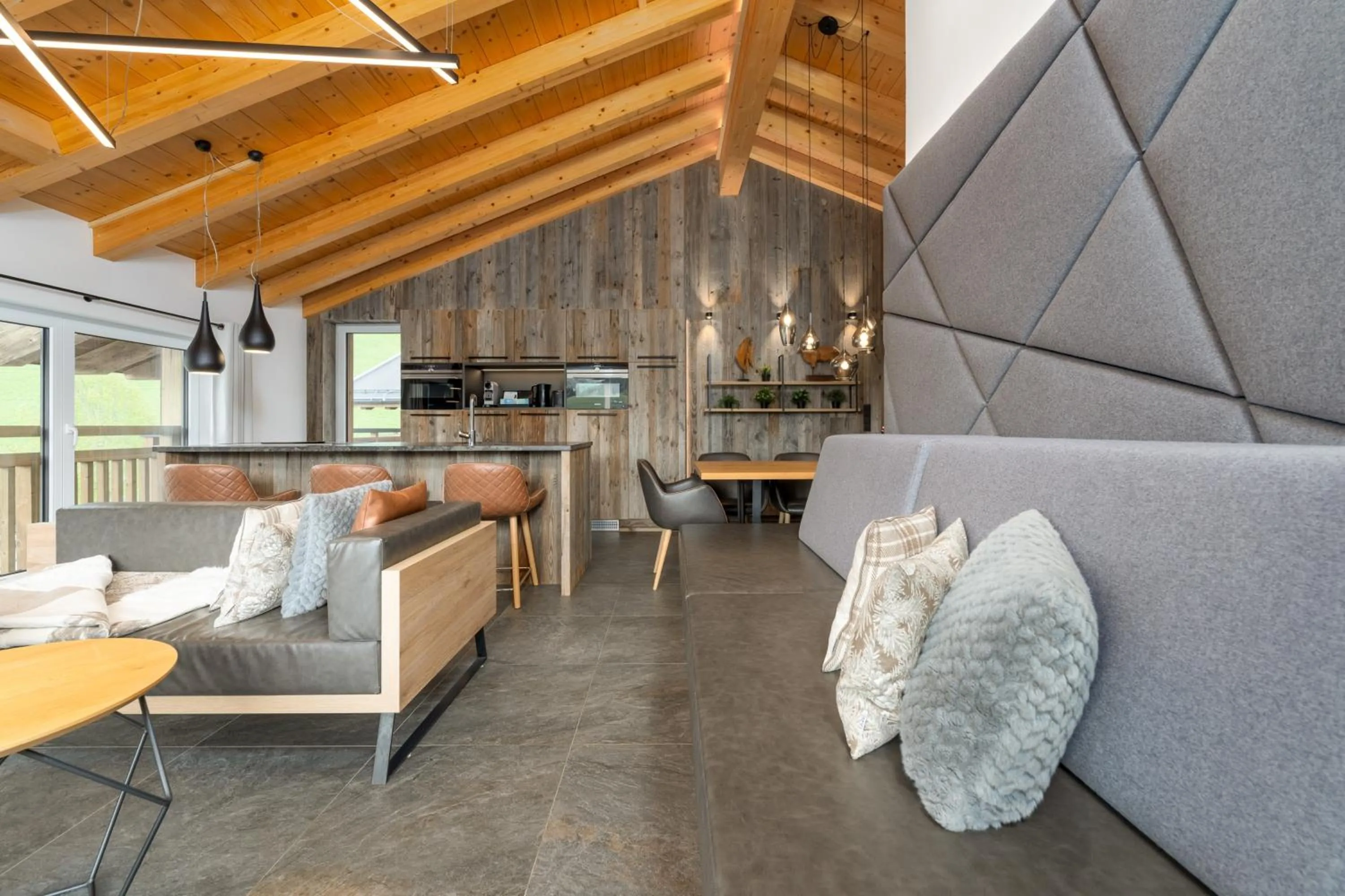 Kitchen or kitchenette in Stockinggut by AvenidA