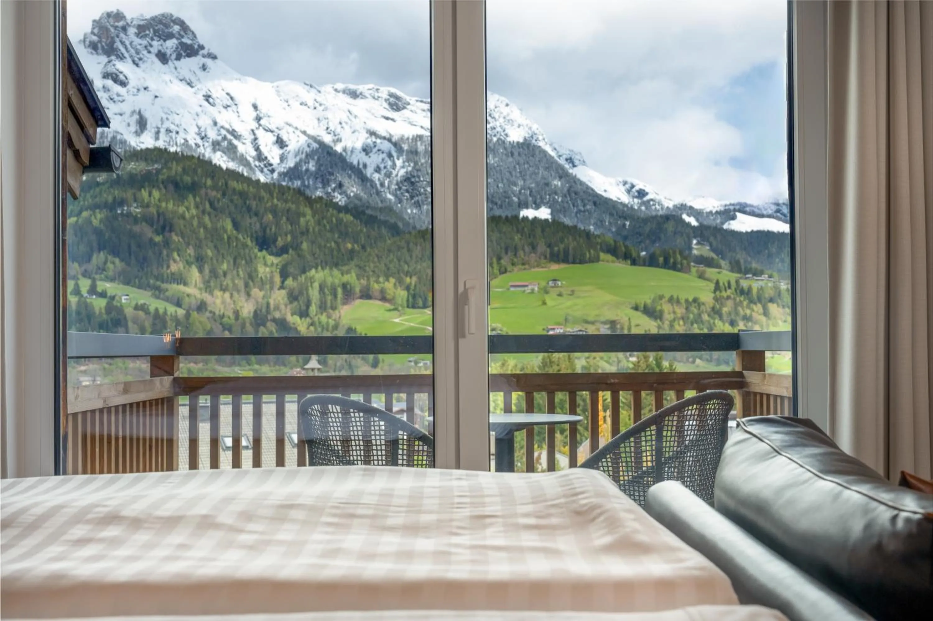 Balcony/Terrace, Bed in Stockinggut by AvenidA