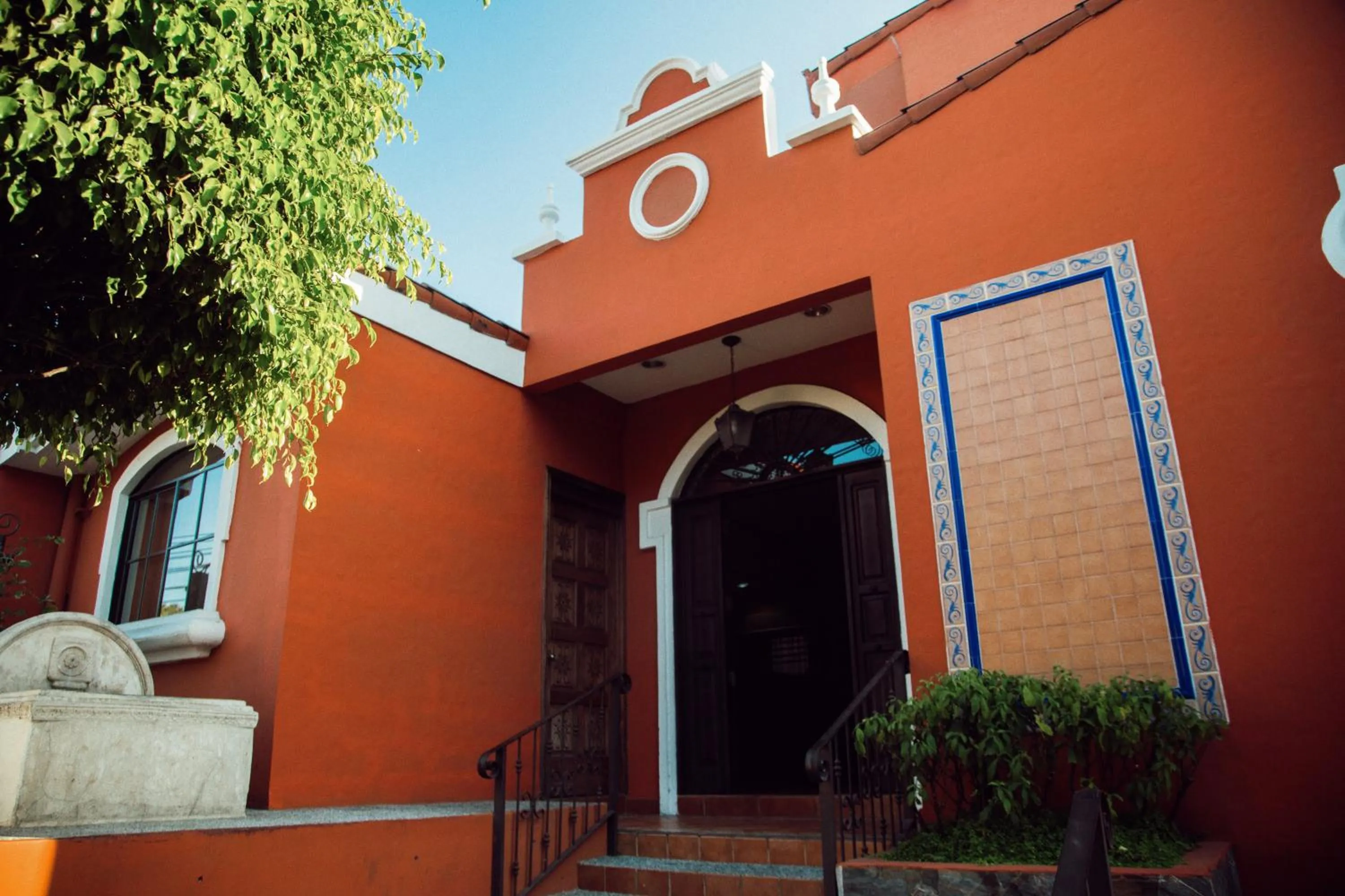 Facade/entrance in Hotel Villa Terra