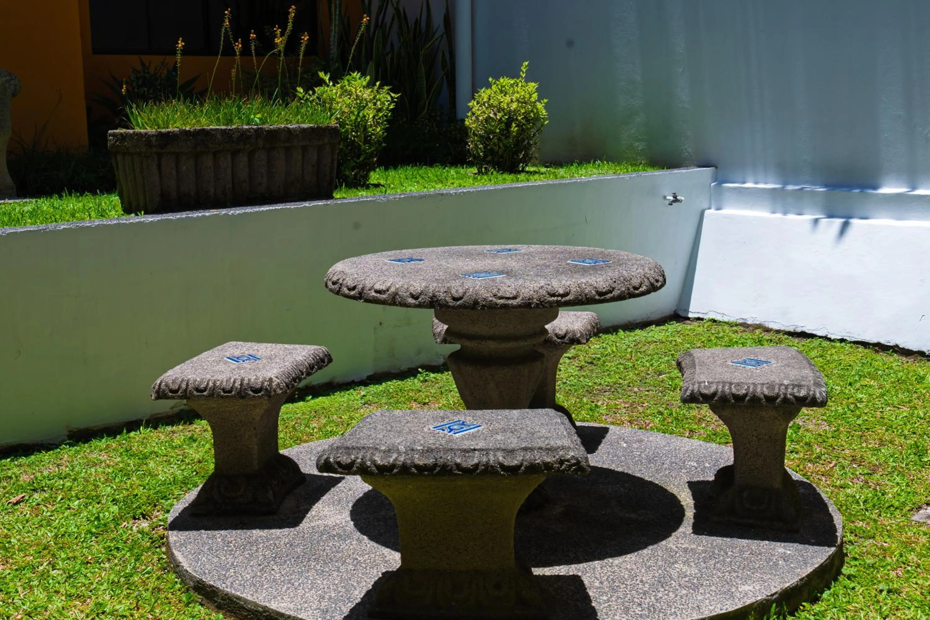 Garden view in Hotel Villa Terra