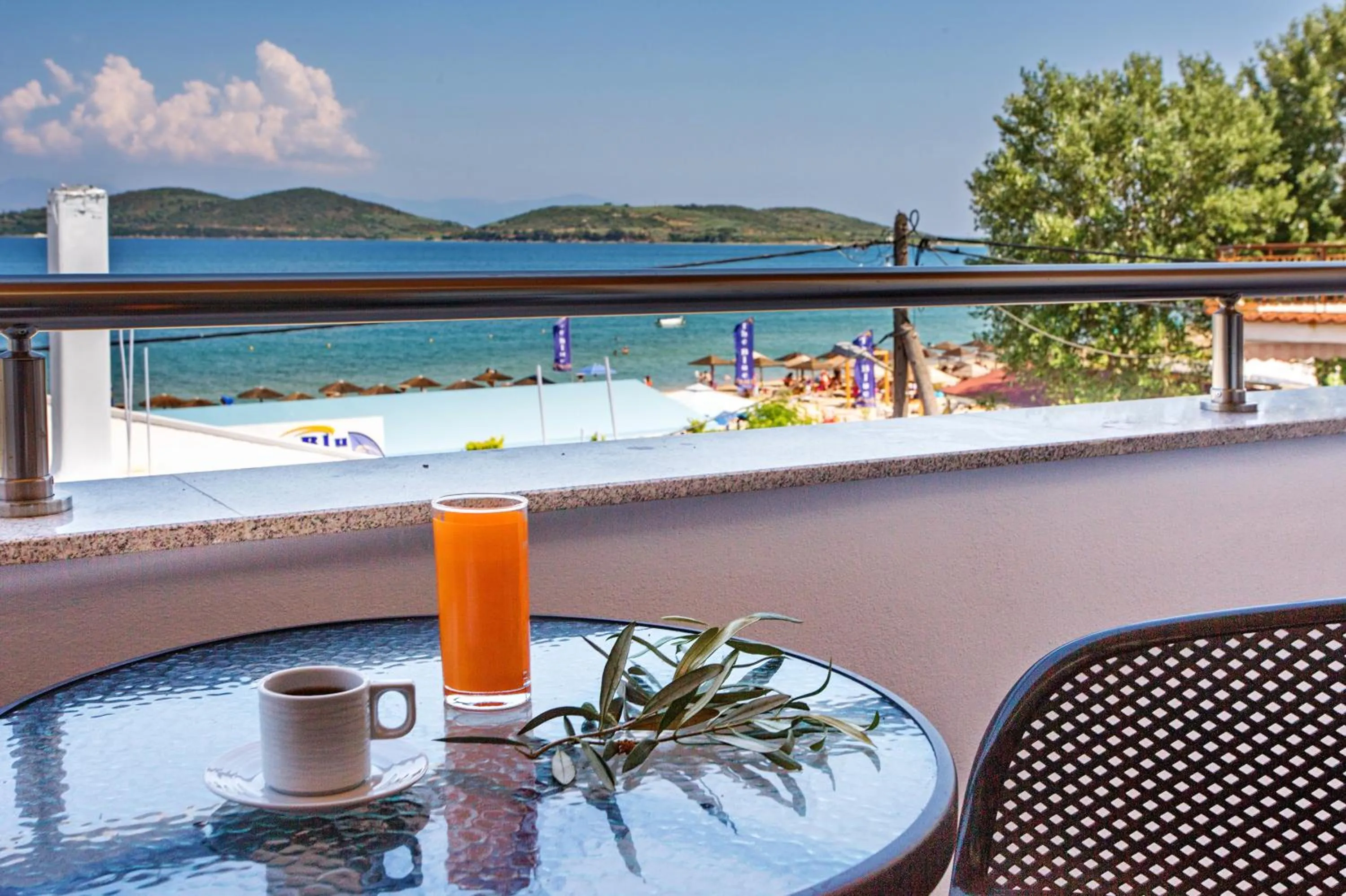 Balcony/Terrace in The Blue Beach Apartments