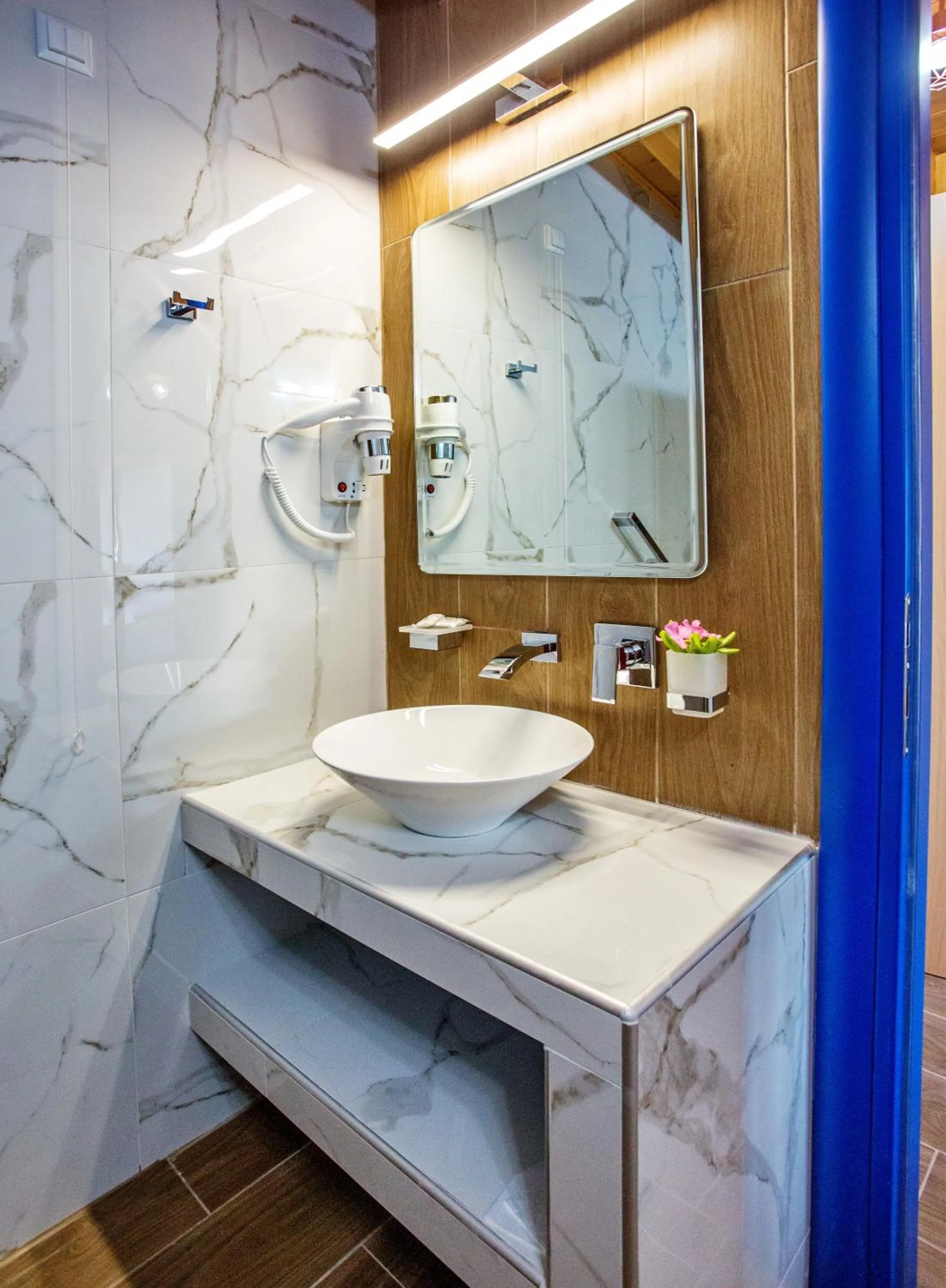 Bathroom in The Blue Beach Apartments