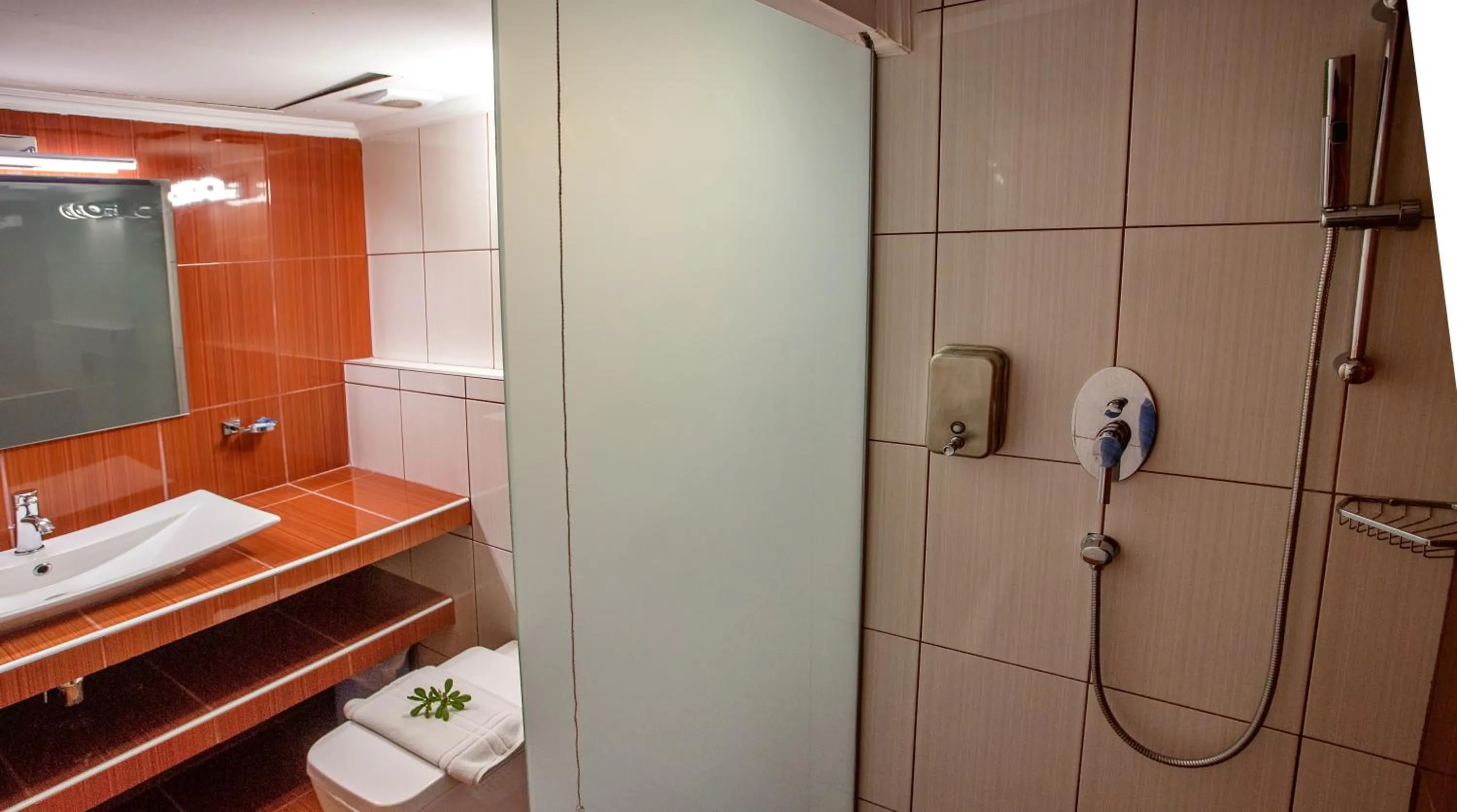 Bathroom in The Blue Beach Apartments