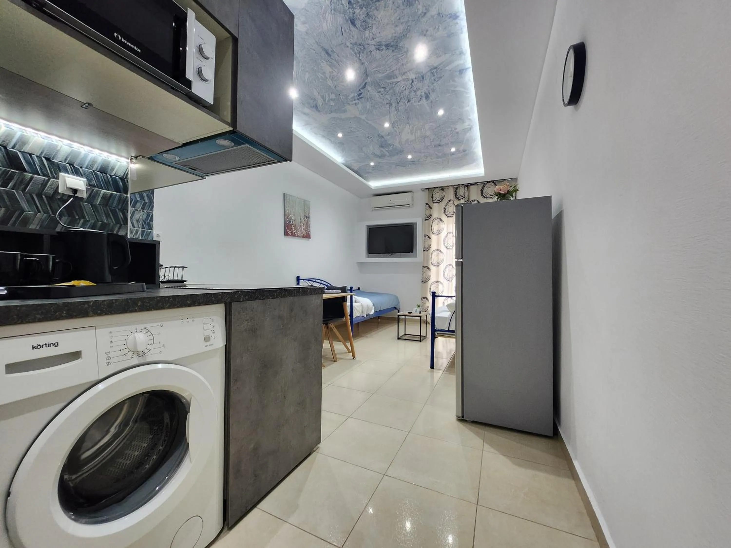 Living room in The Blue Beach Apartments