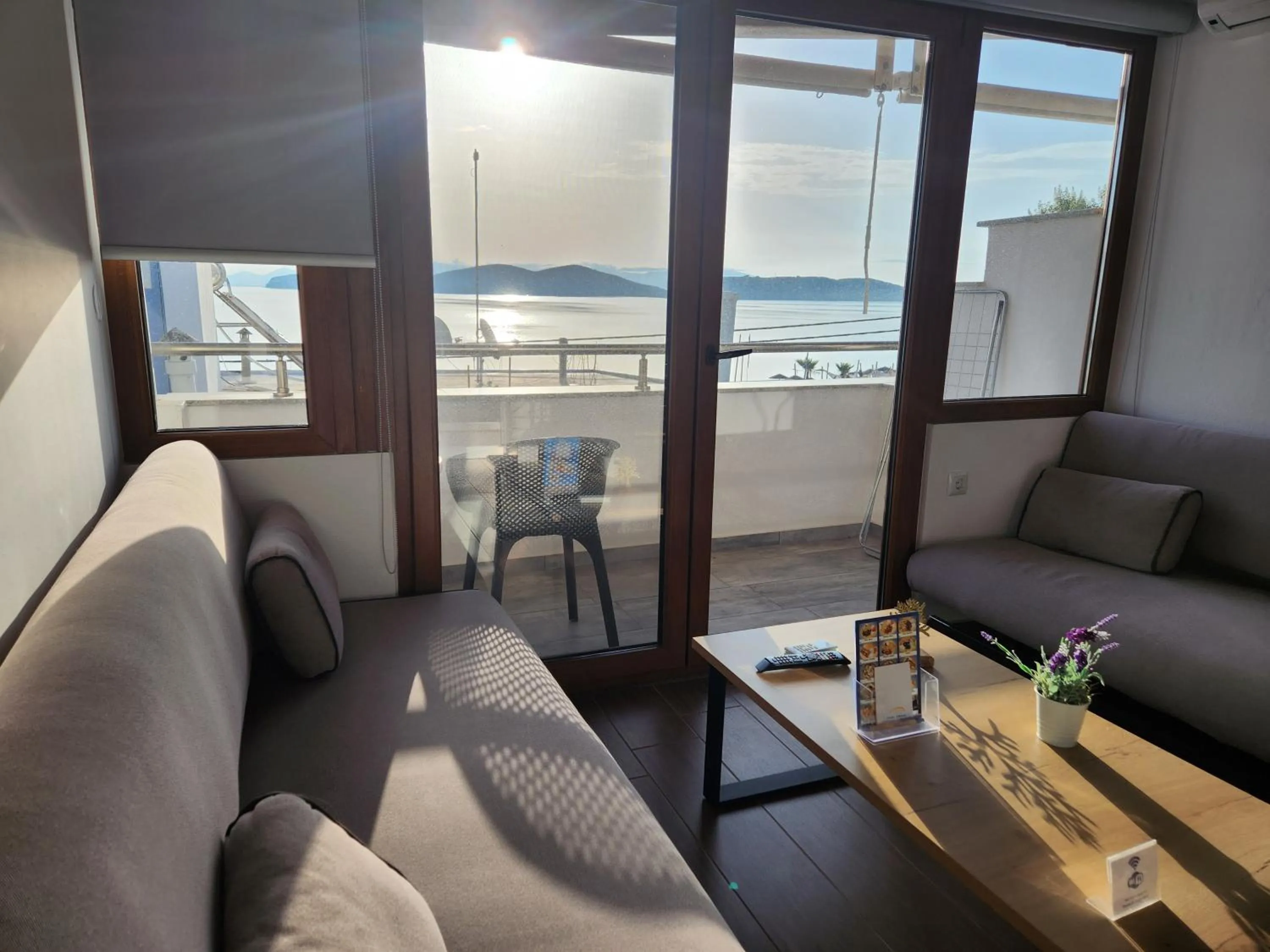 Balcony/Terrace in The Blue Beach Apartments