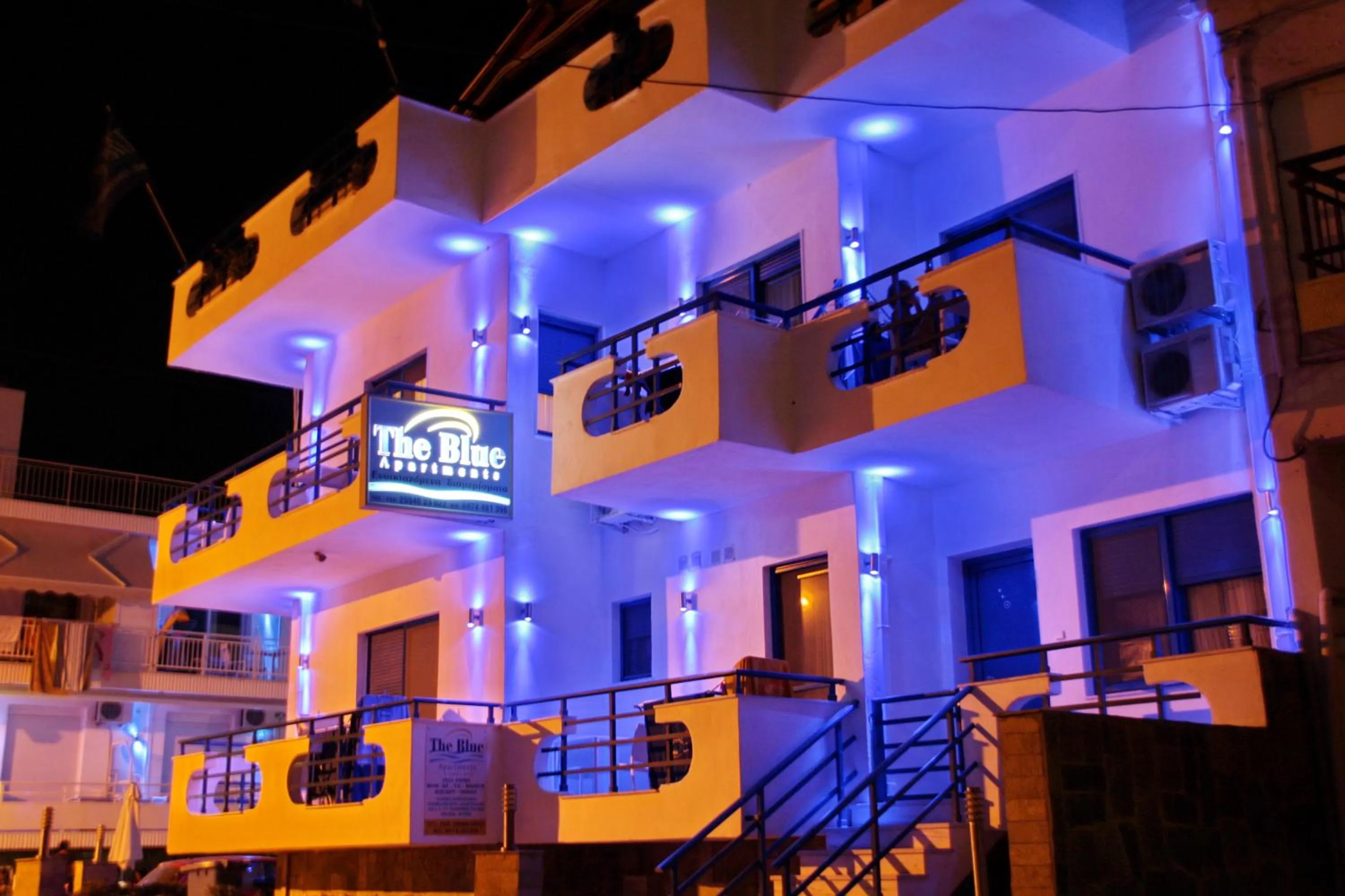 Property building in The Blue Beach Apartments