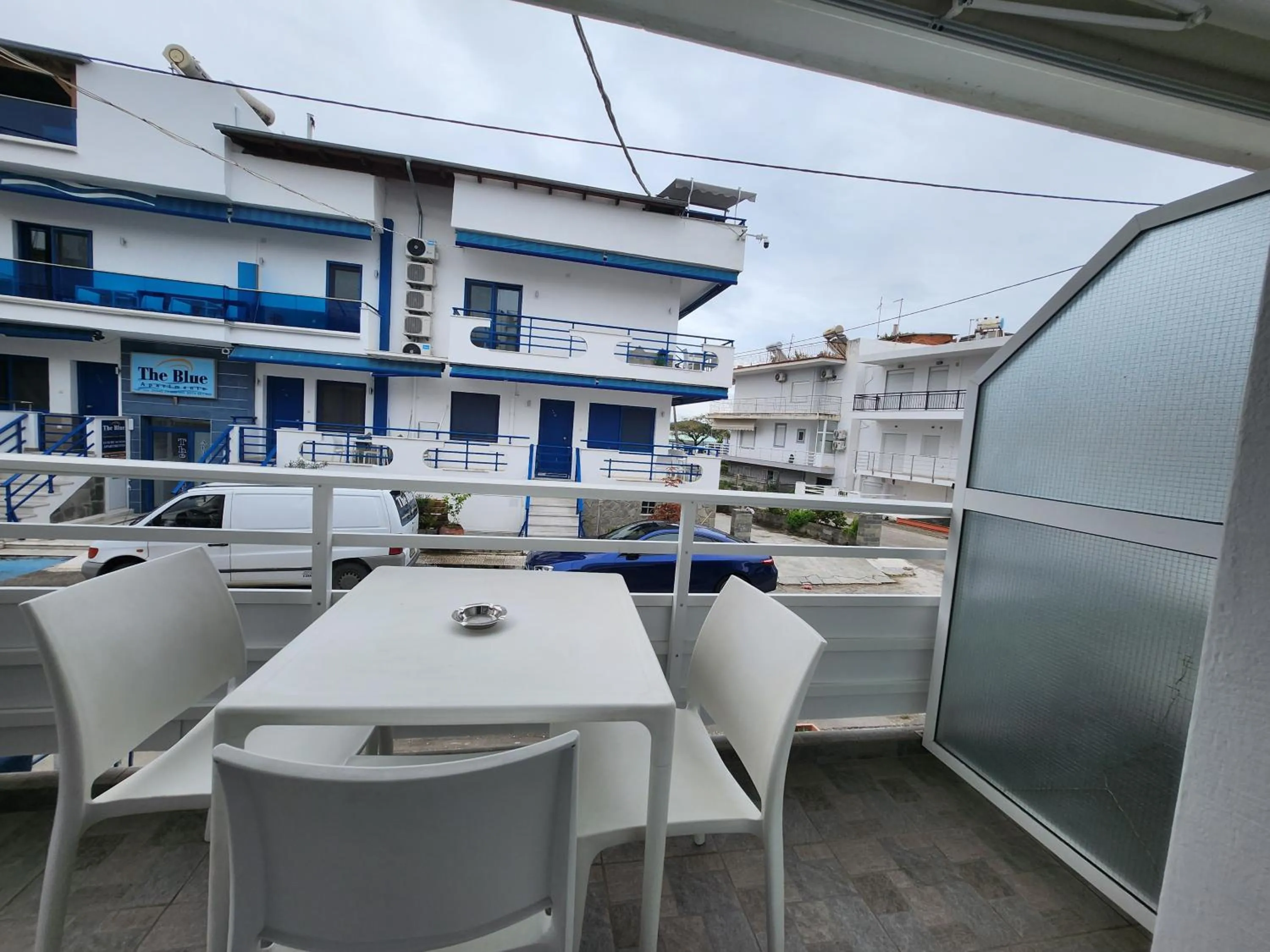 Balcony/Terrace in The Blue Beach Apartments
