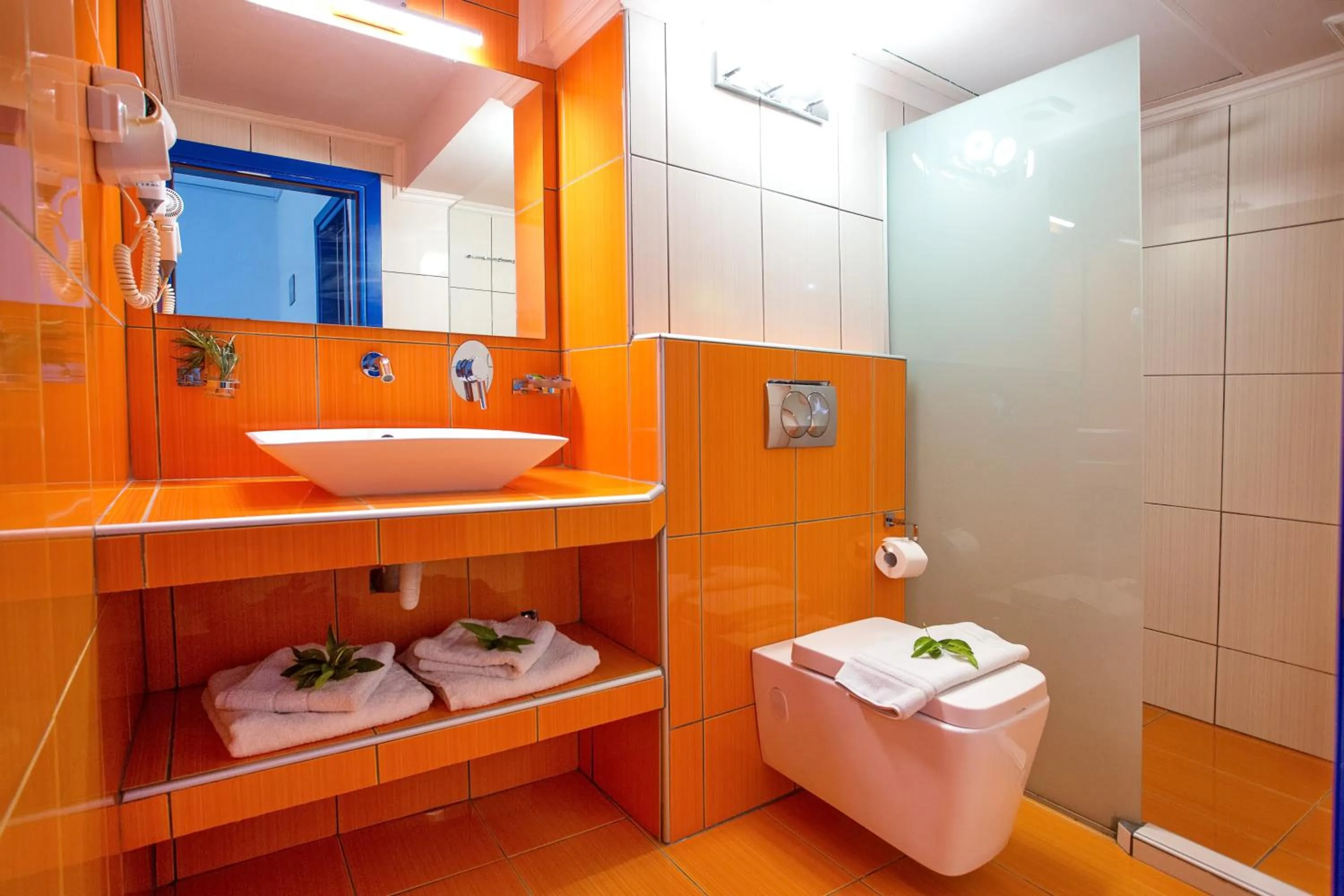 Bathroom in The Blue Beach Apartments