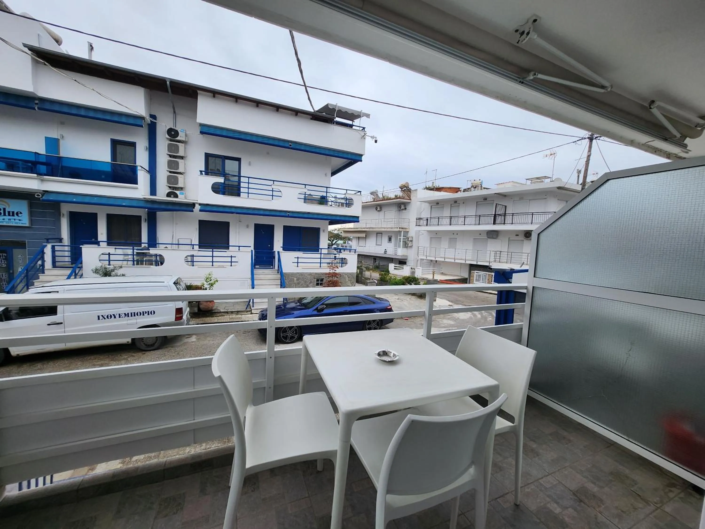 Patio in The Blue Beach Apartments