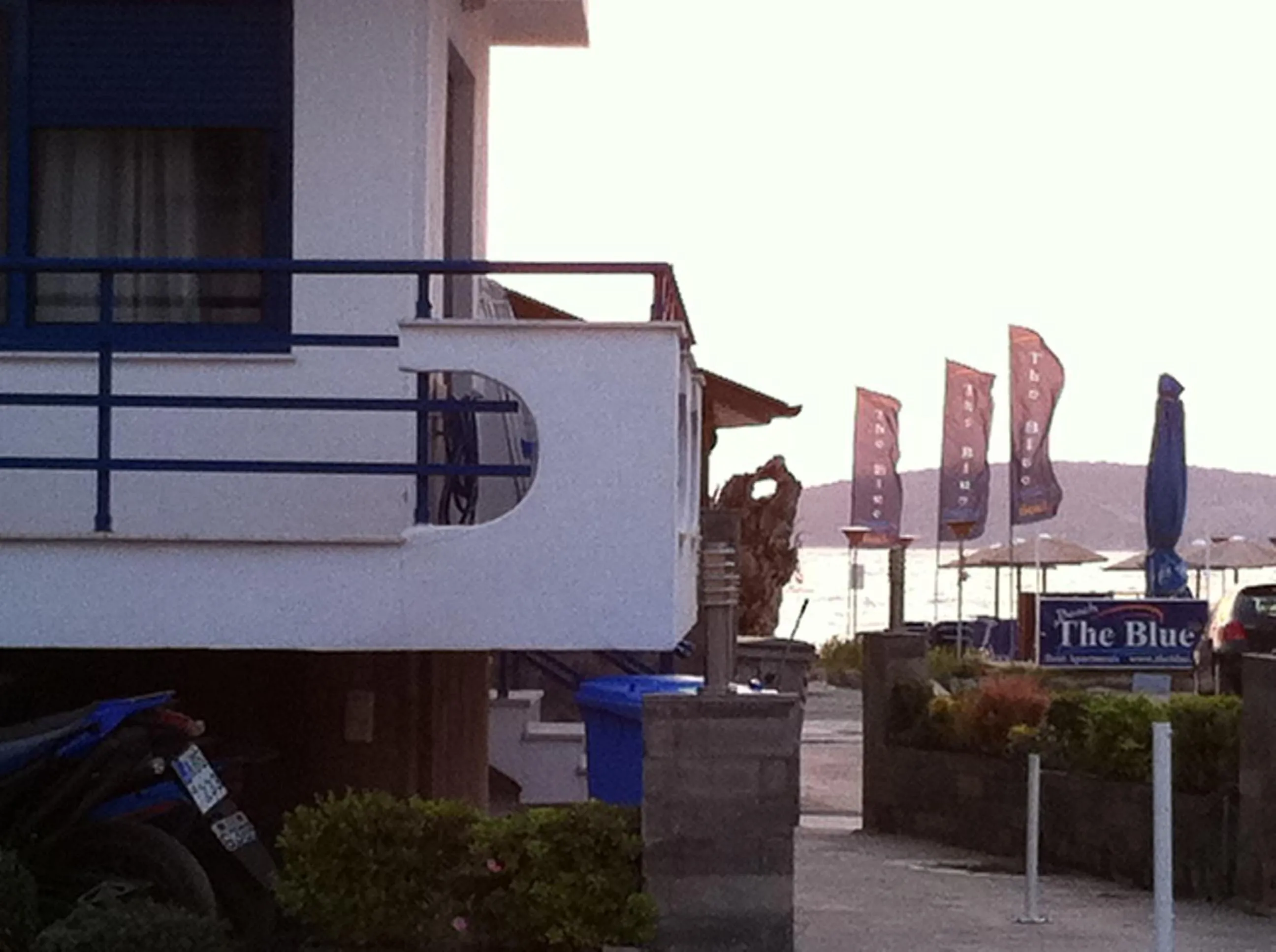 Property building in The Blue Beach Apartments