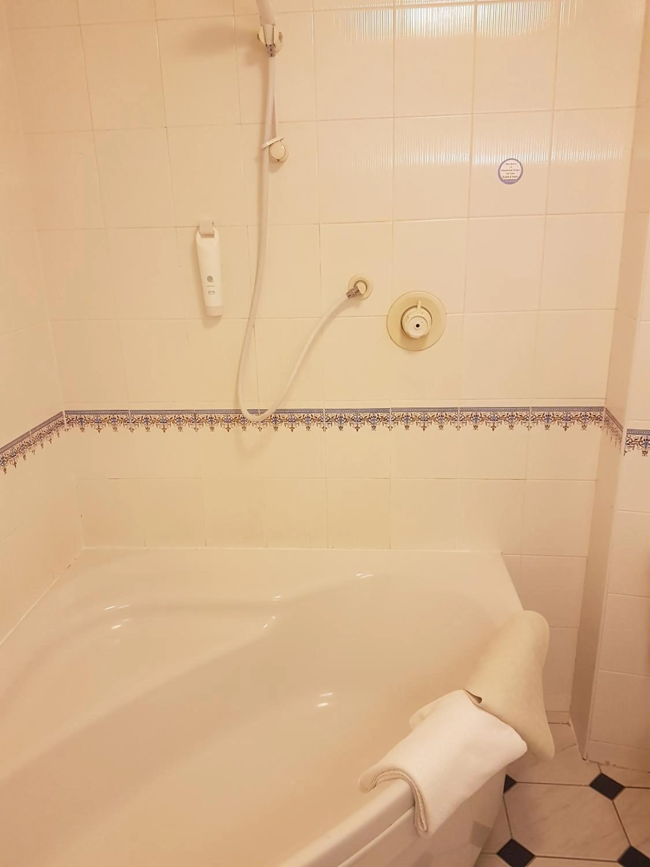 Bathroom in Bredbury Hall Hotel