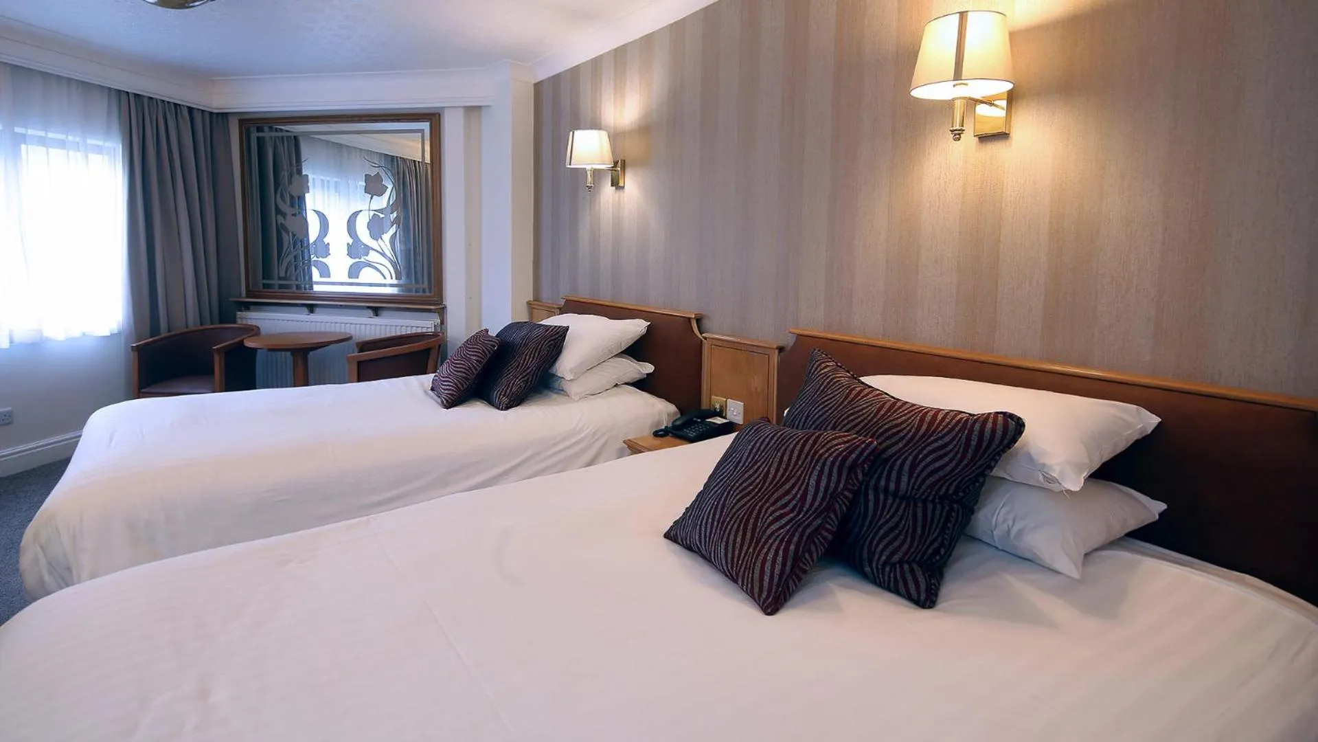Bedroom in Bredbury Hall Hotel