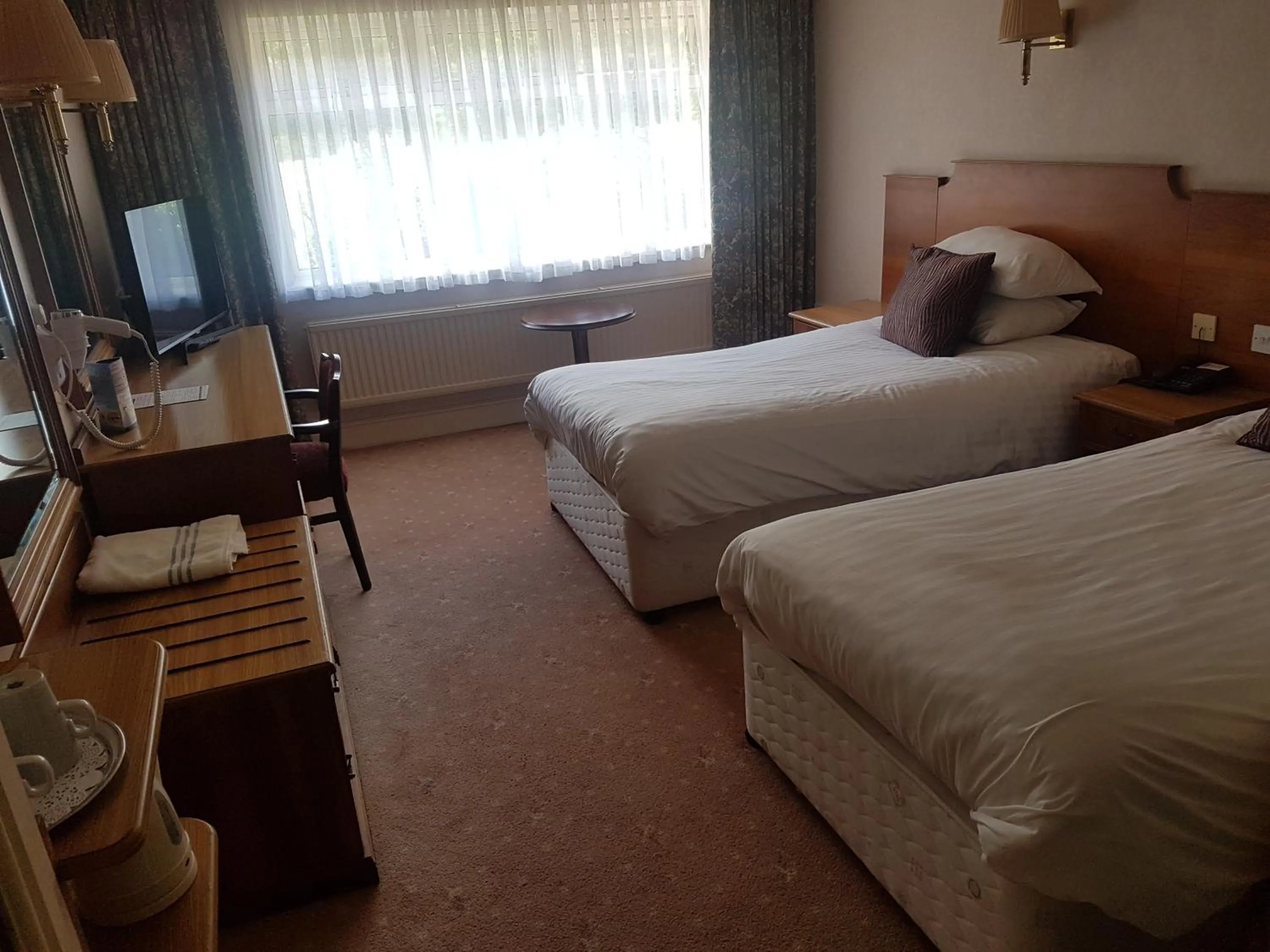 Bedroom in Bredbury Hall Hotel