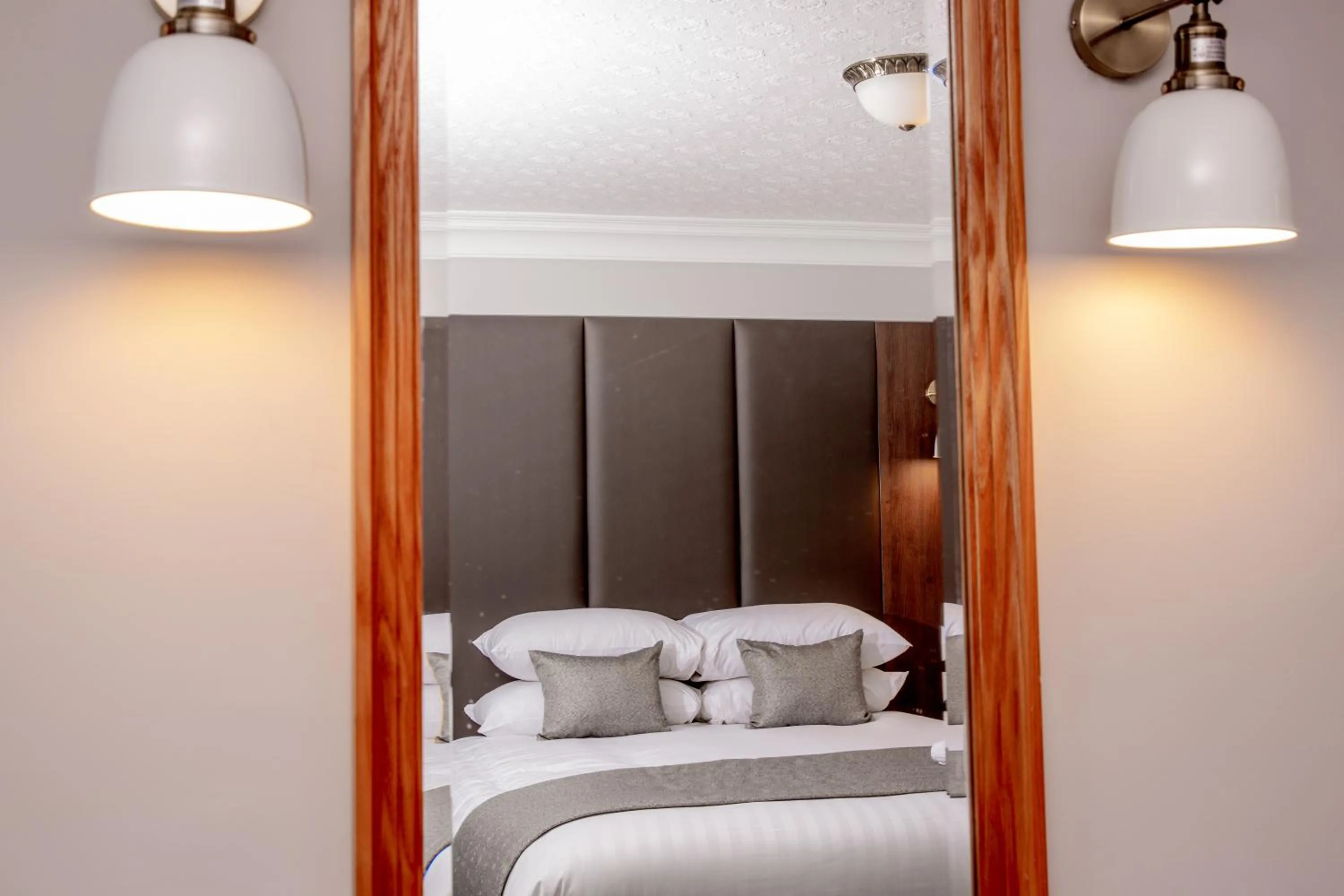 Bathroom in Bredbury Hall Hotel