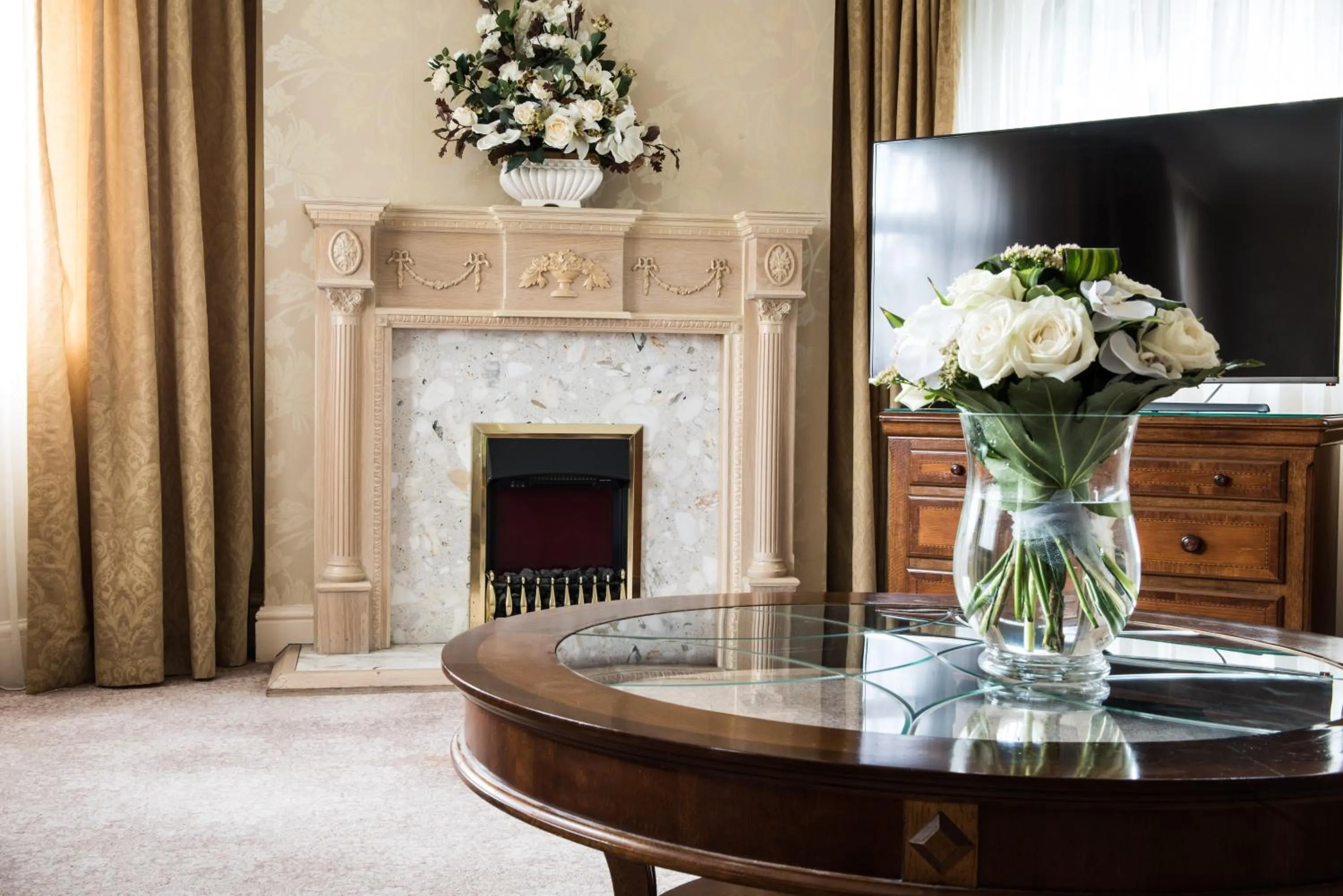 Decorative detail in Bredbury Hall Hotel