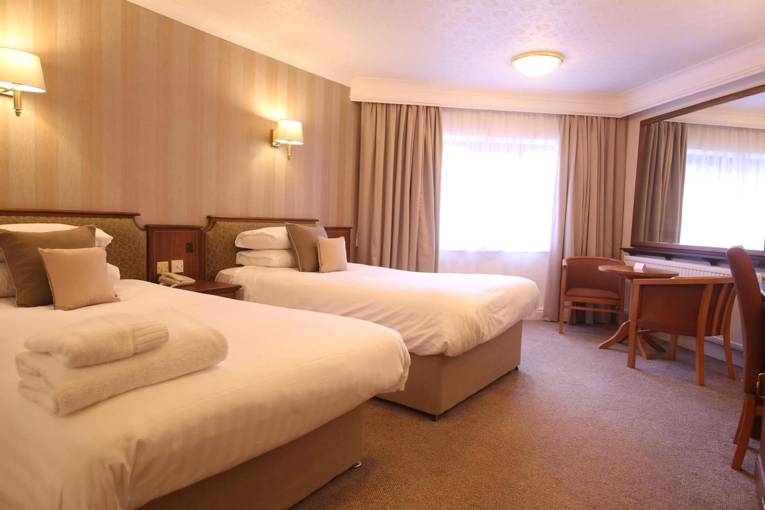 Bedroom in Bredbury Hall Hotel