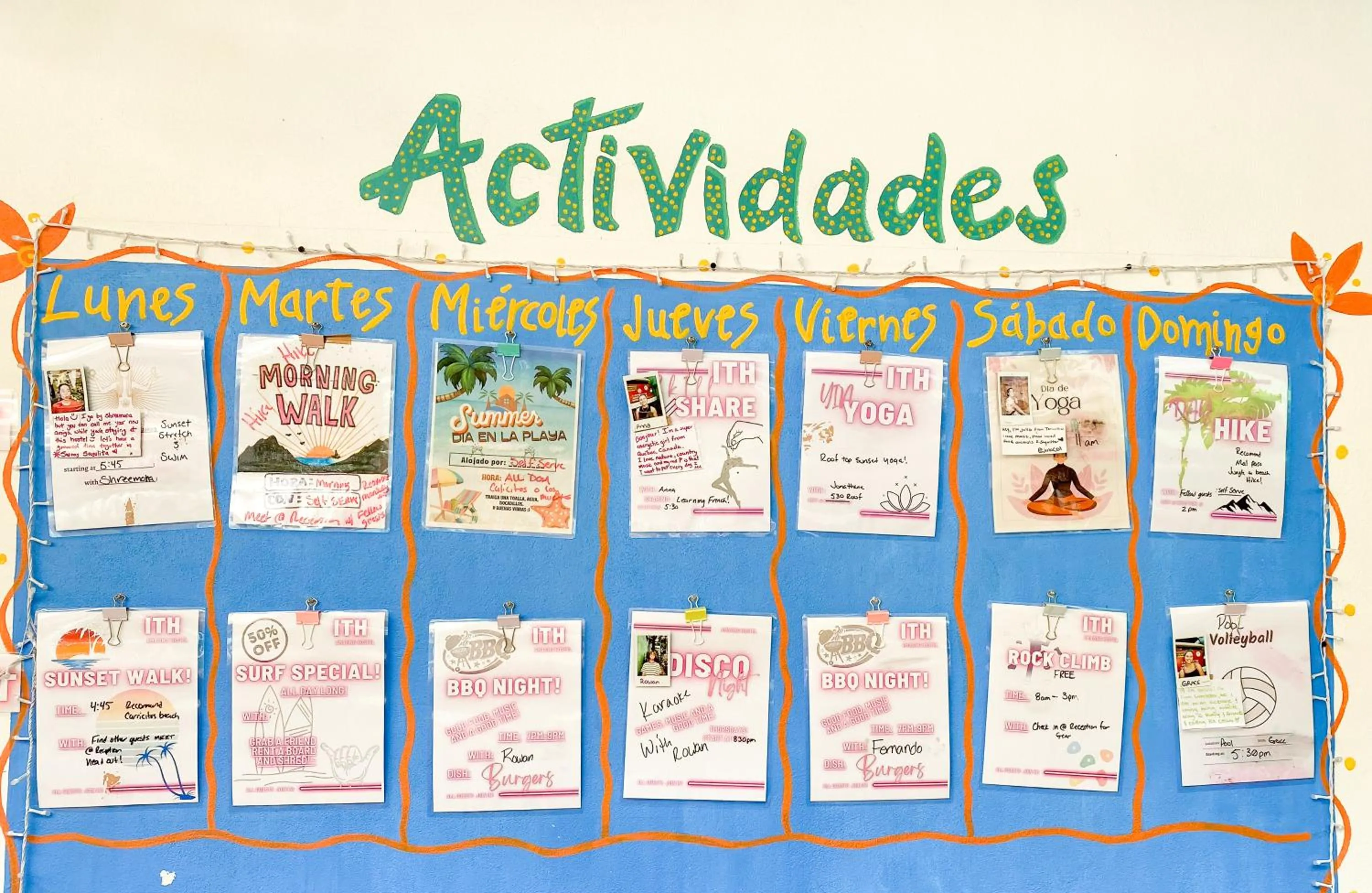 Text overlay in ITH Sayulita Amazing Surf Hostel