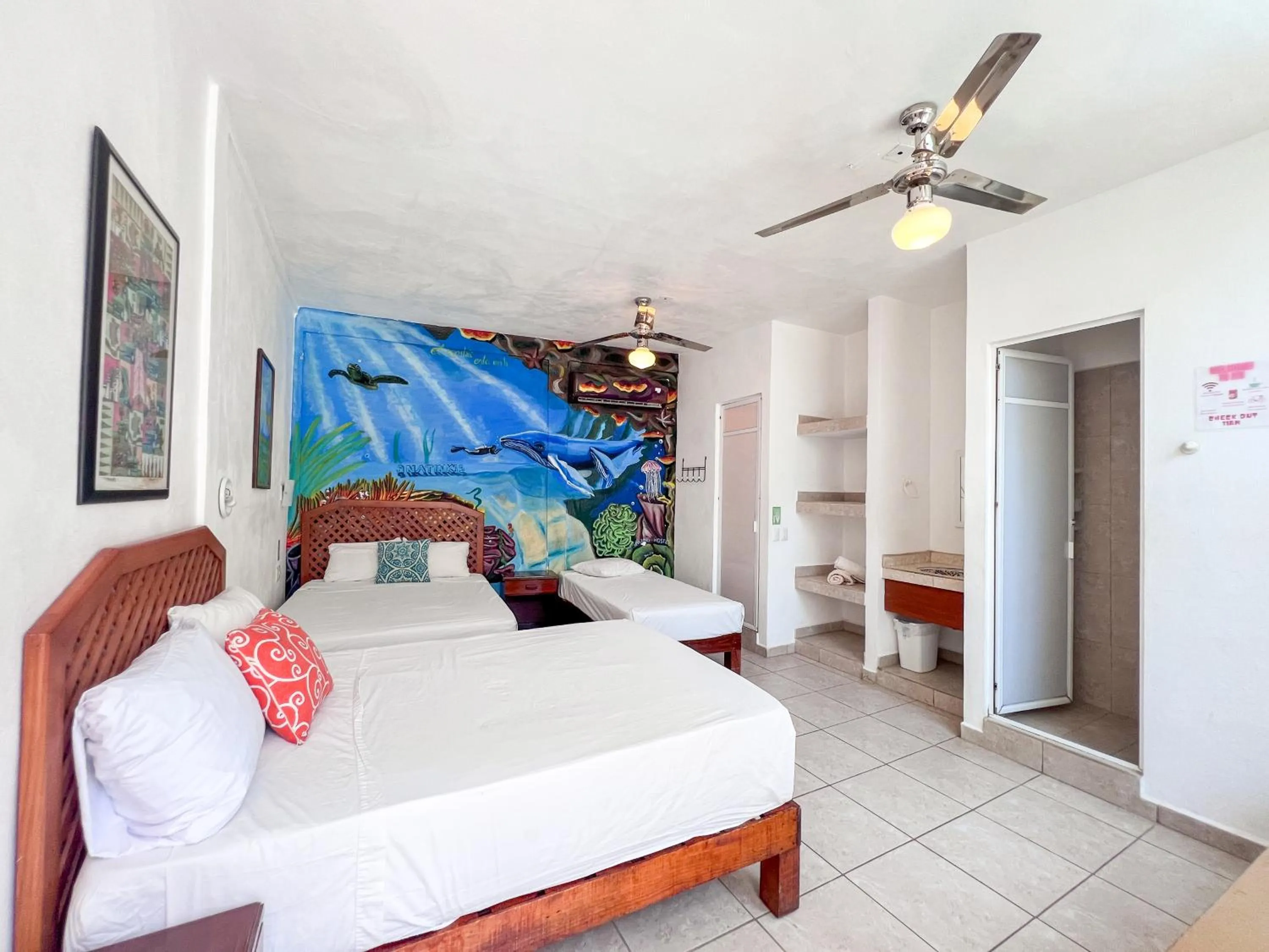 Bedroom, Bed in ITH Sayulita Amazing Surf Hostel