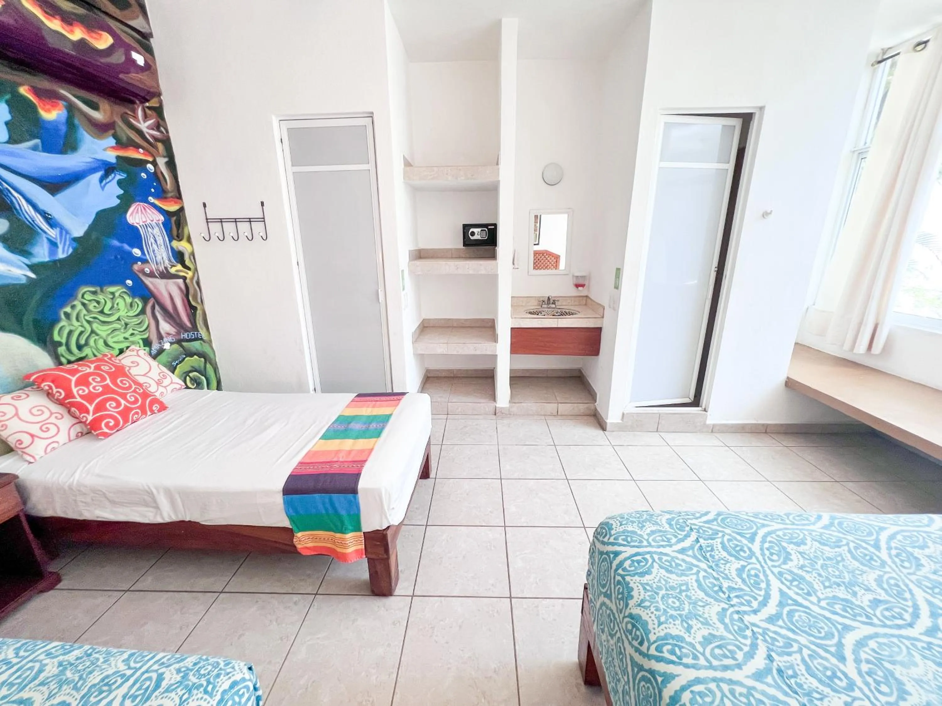 Bedroom, Bed in ITH Sayulita Amazing Surf Hostel