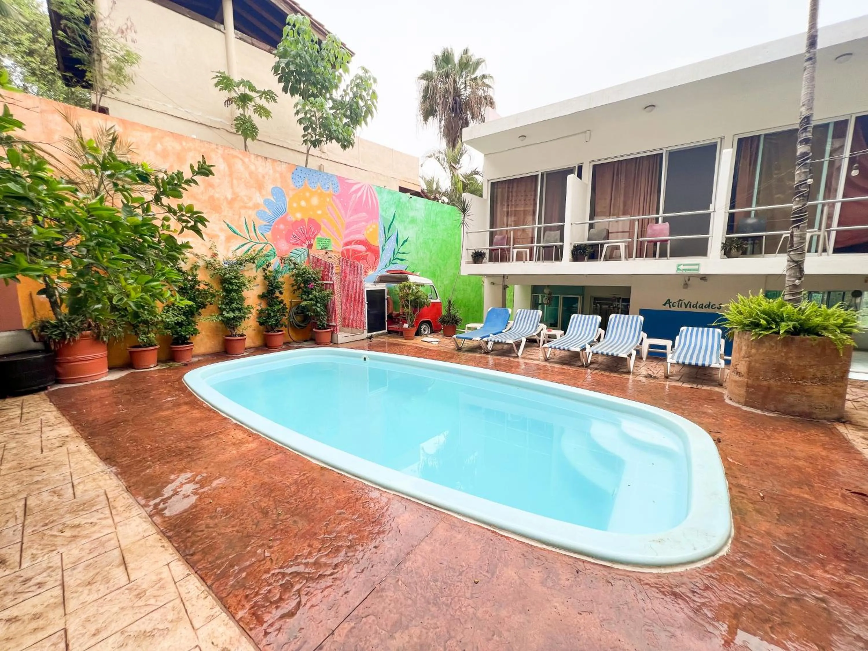 Swimming pool in ITH Sayulita Amazing Surf Hostel