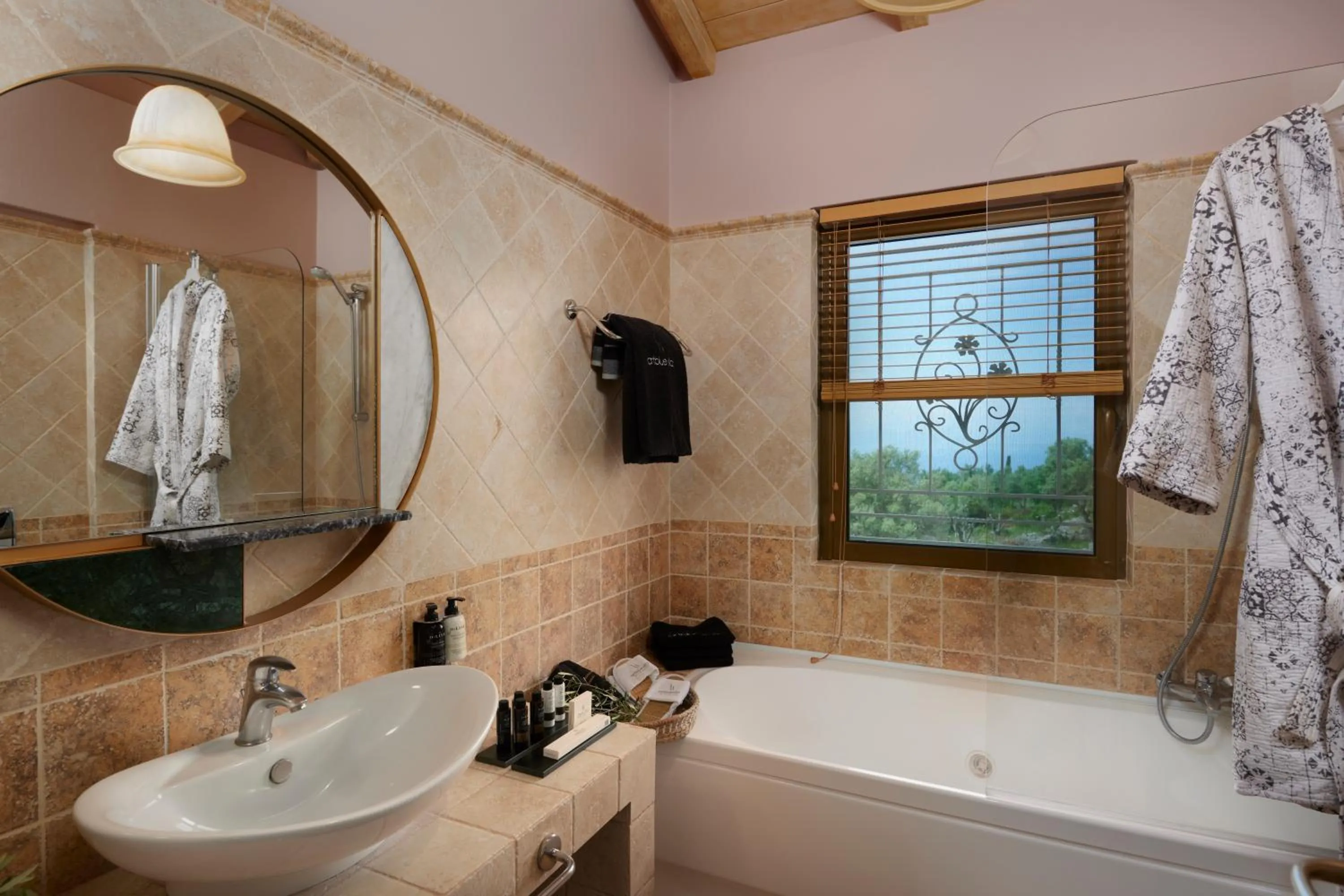 Bathroom in Artblue Villas