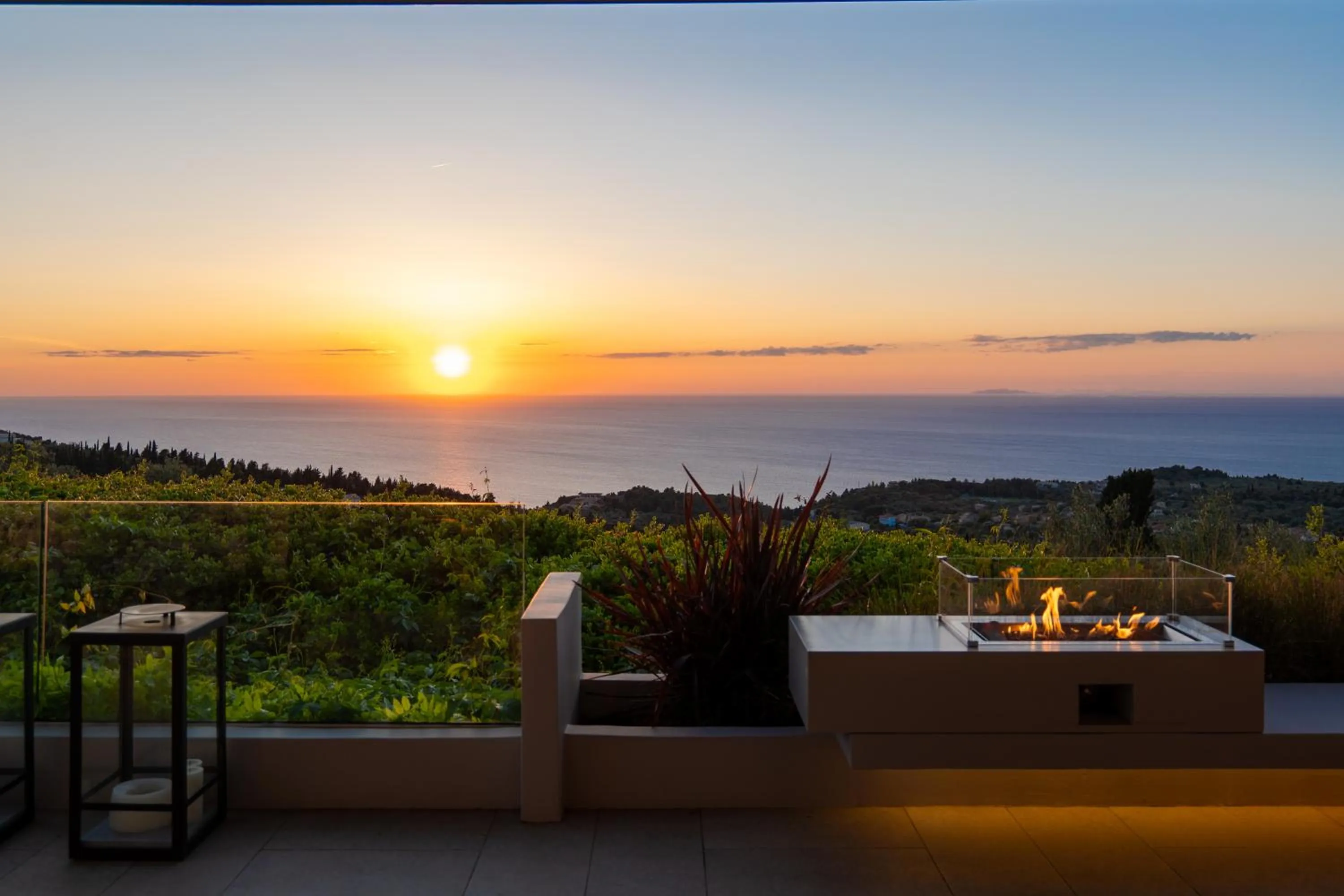 Natural landscape in Artblue Villas