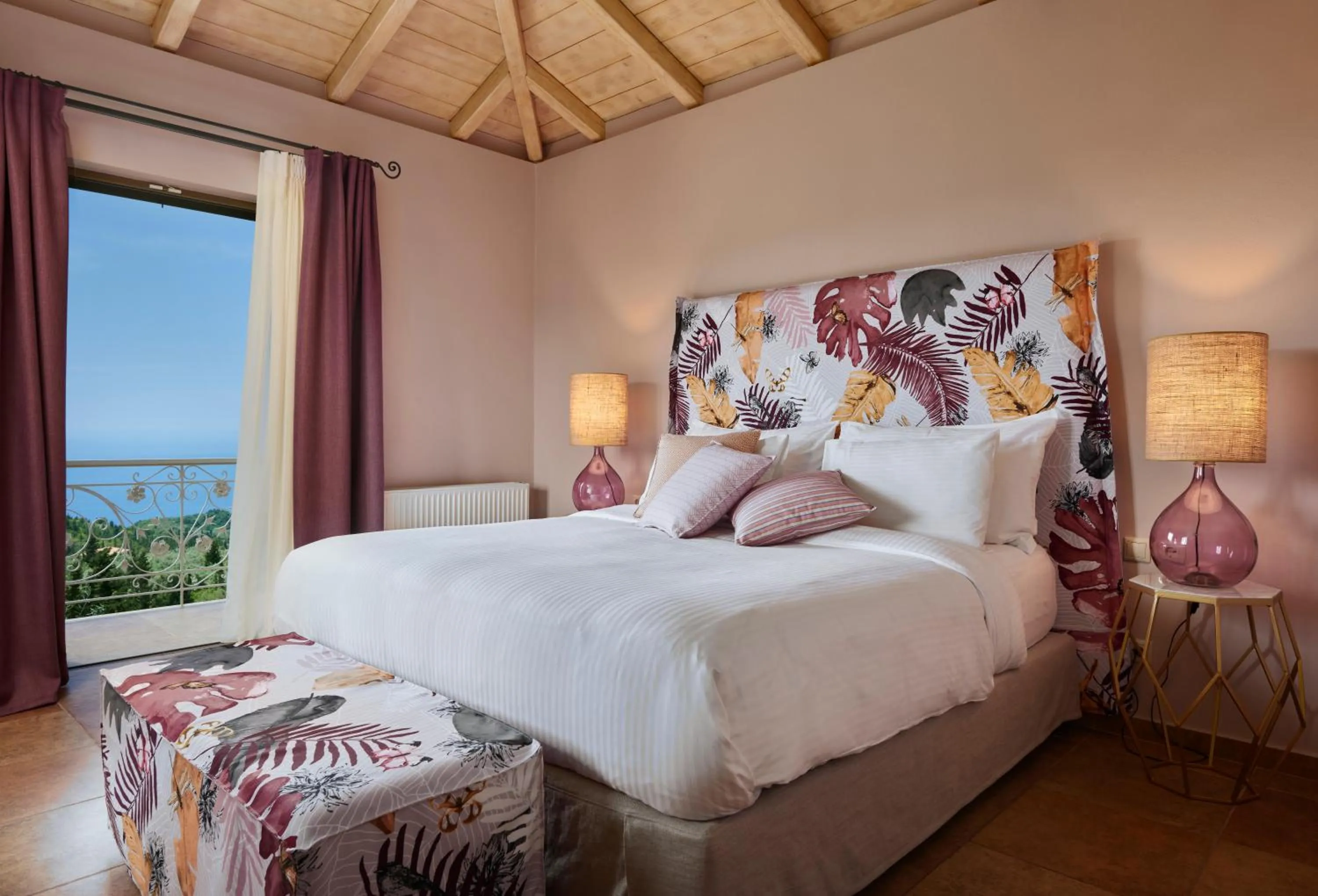 Bedroom, Bed in Artblue Villas