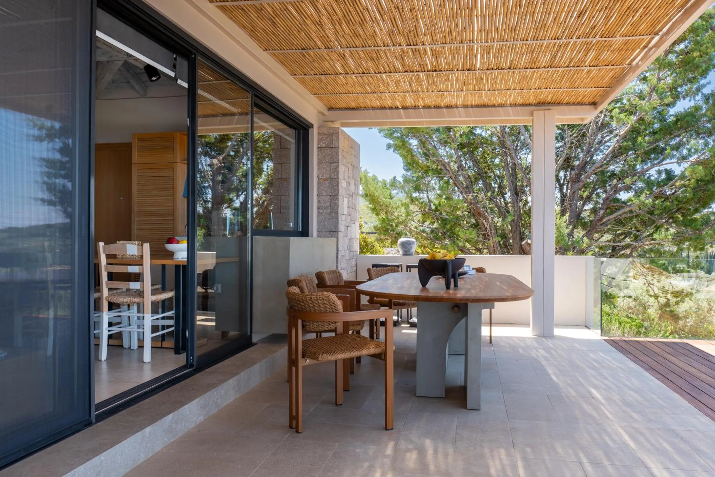 Balcony/Terrace in Artblue Villas