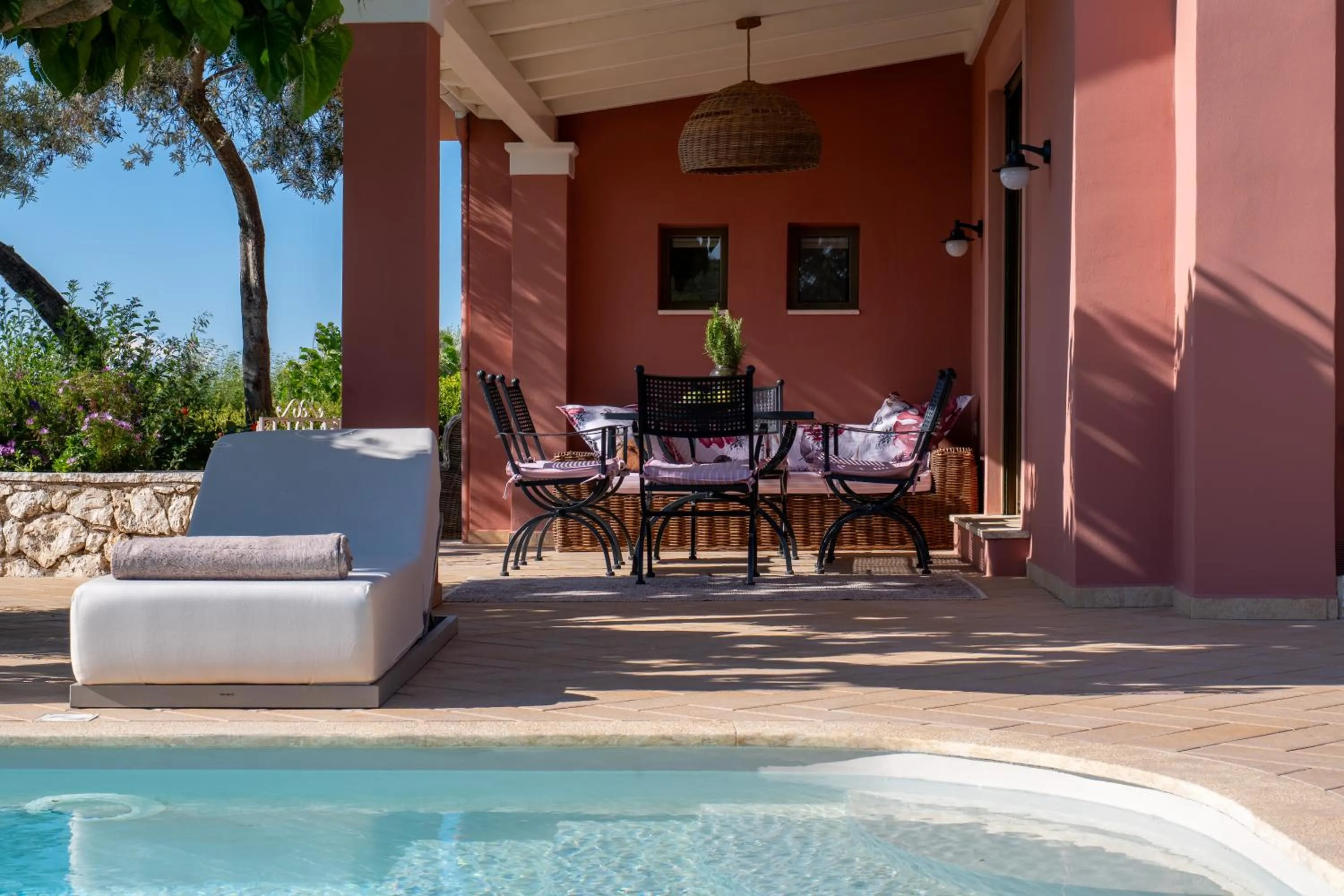 Balcony/Terrace in Artblue Villas