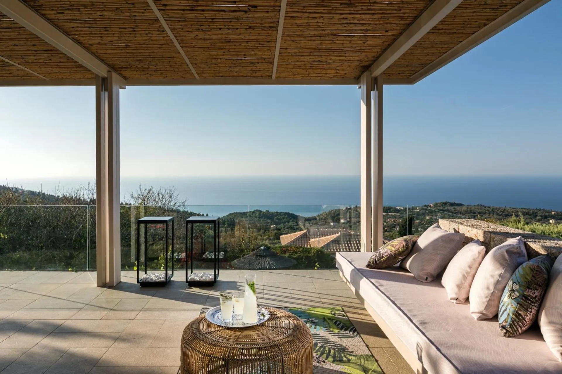Balcony/Terrace in Artblue Villas