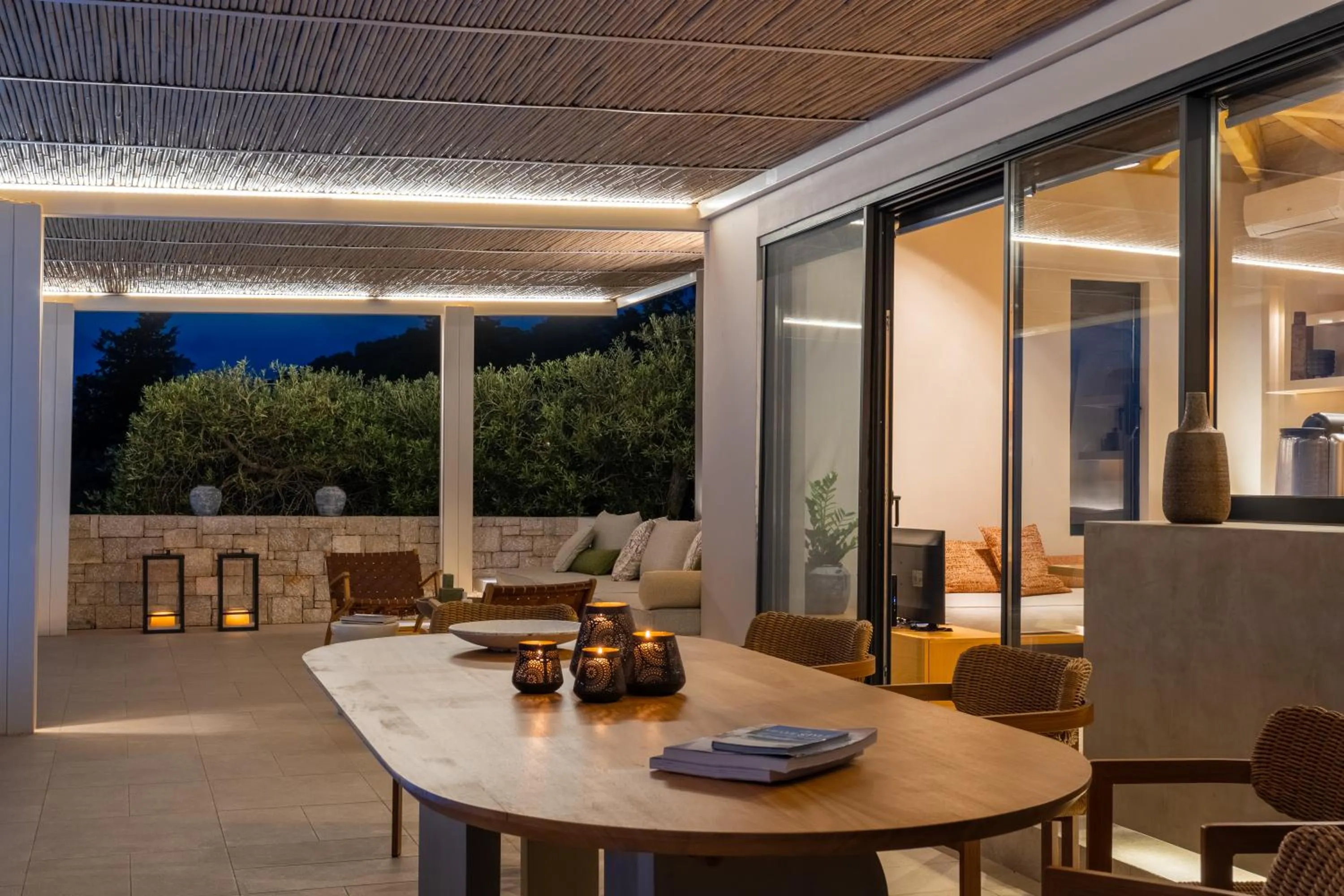 Patio in Artblue Villas