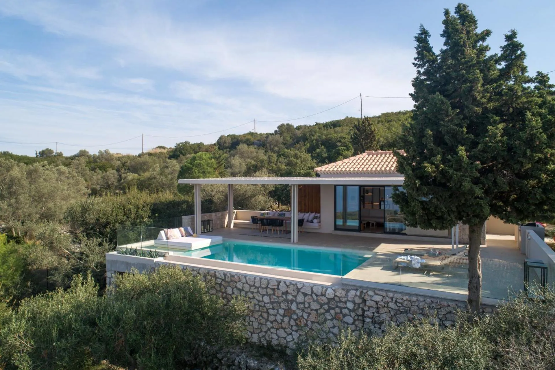 Natural landscape in Artblue Villas