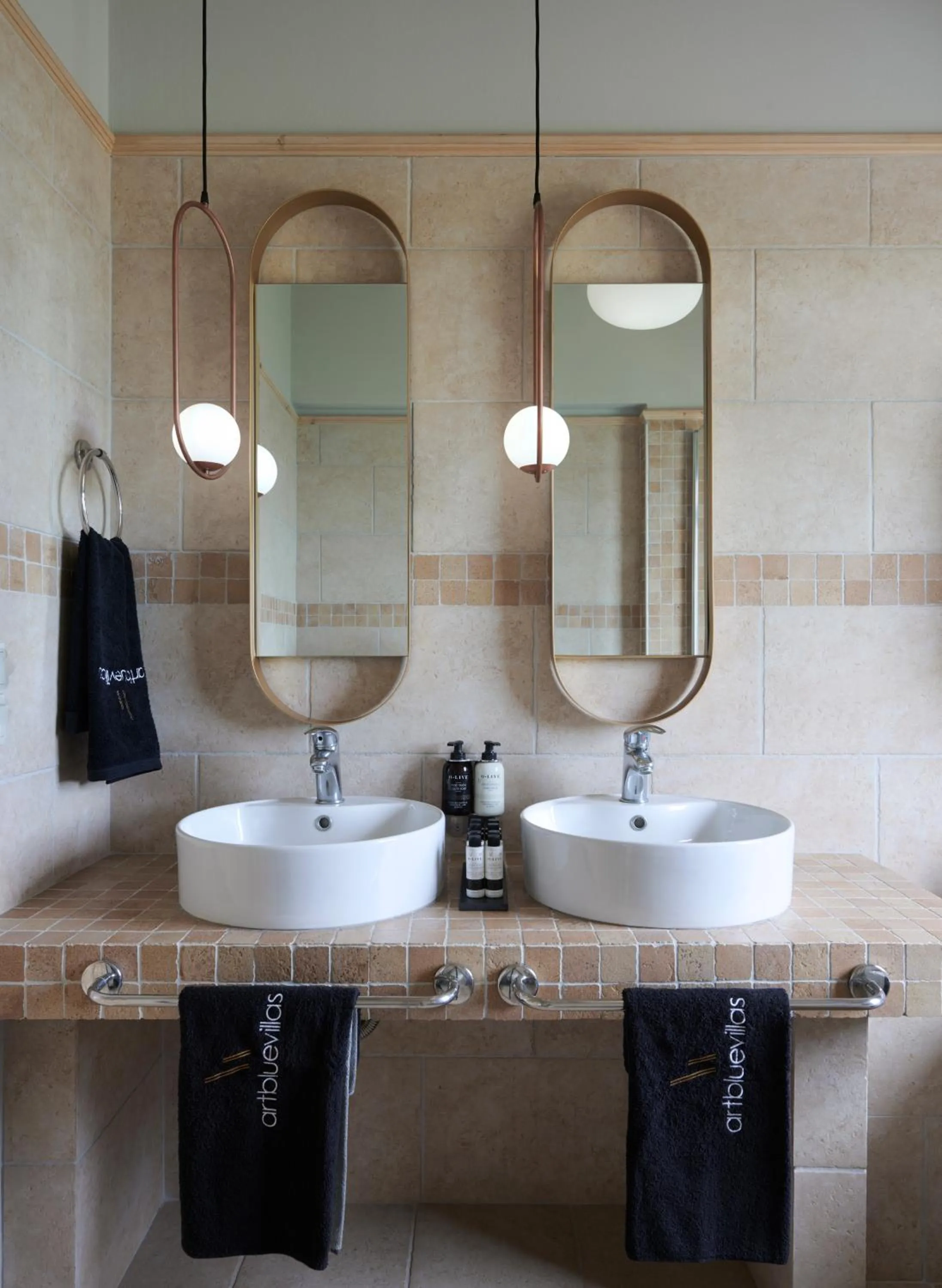 Bathroom in Artblue Villas