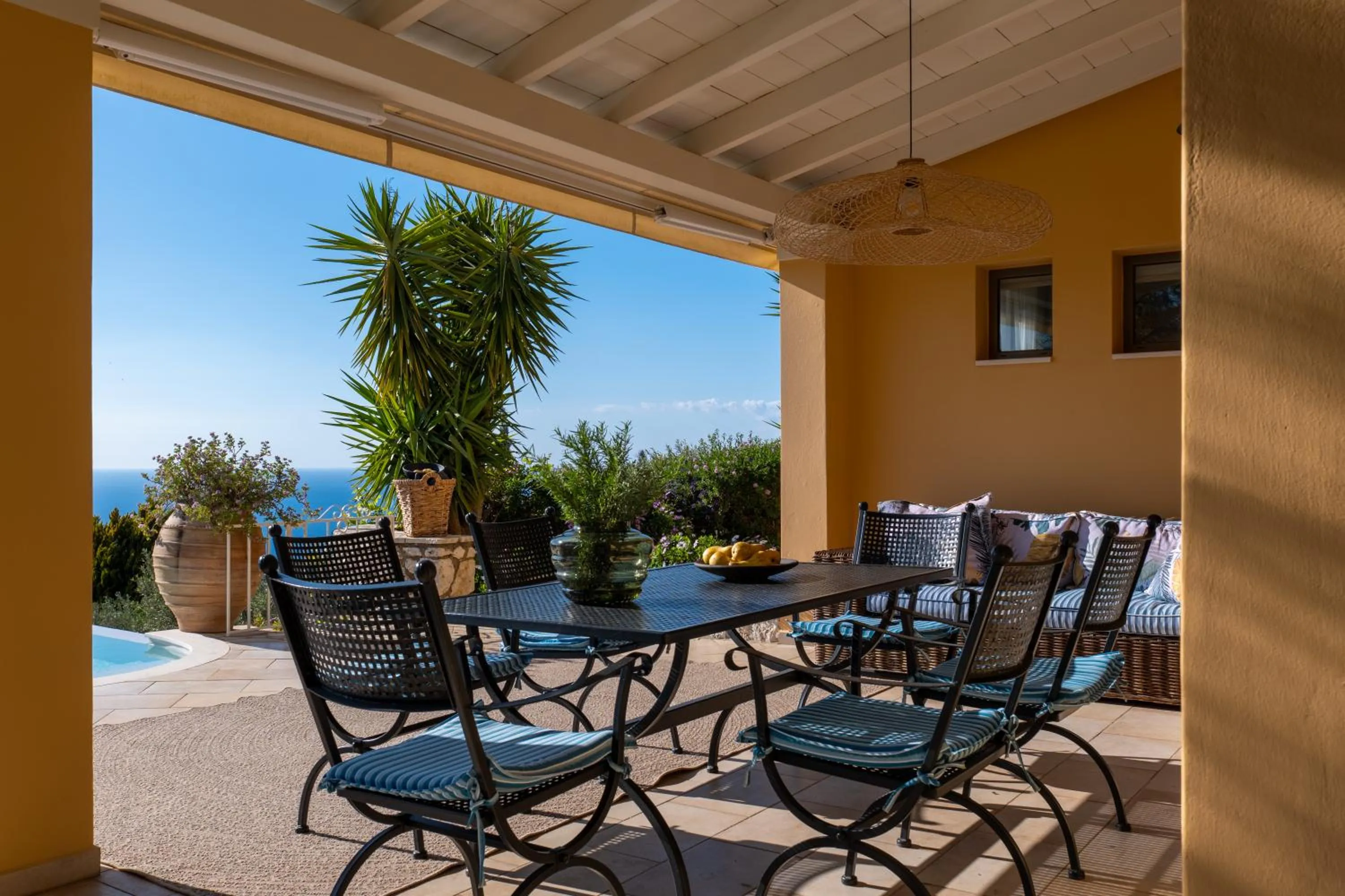 Patio in Artblue Villas