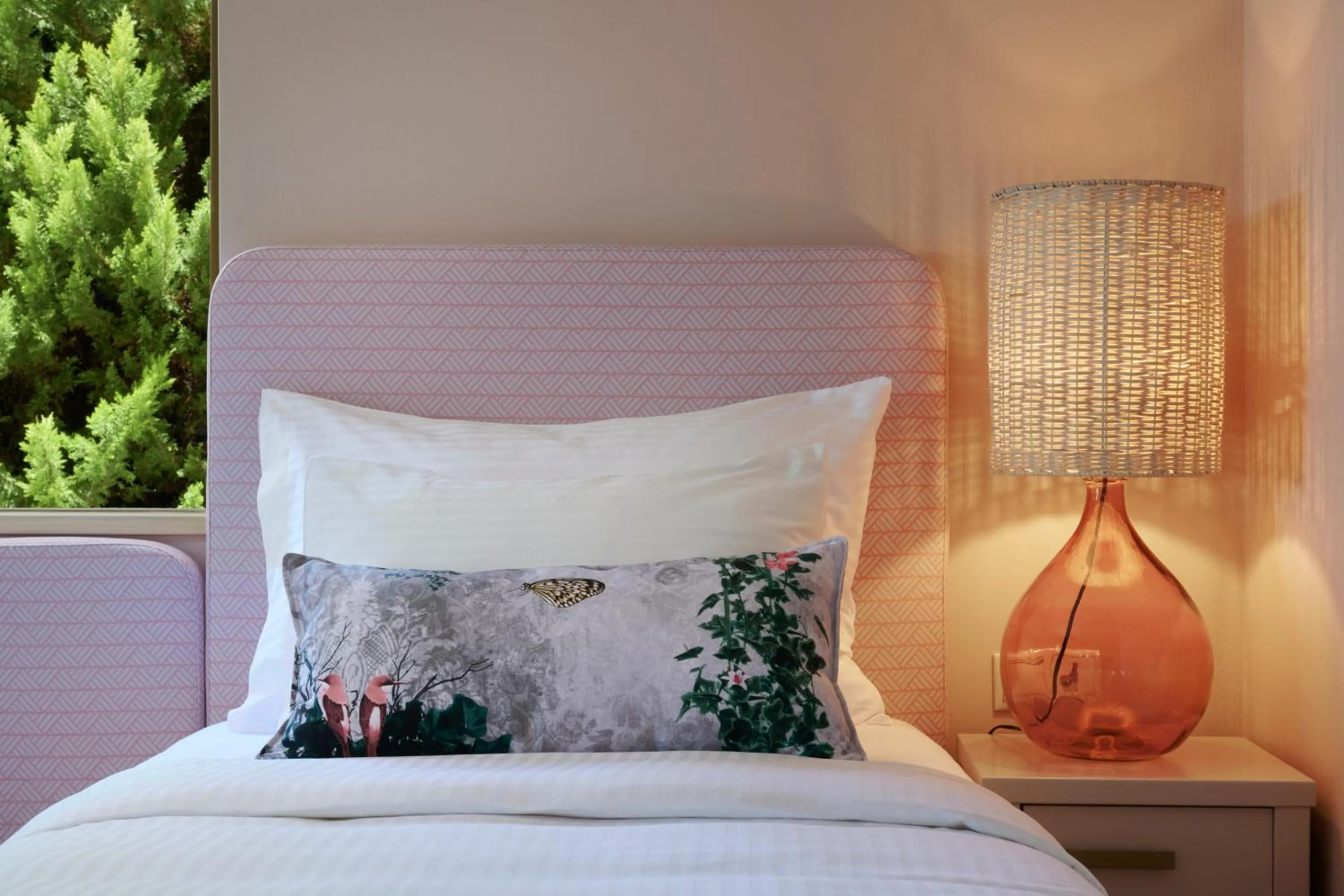 Bed in Artblue Villas