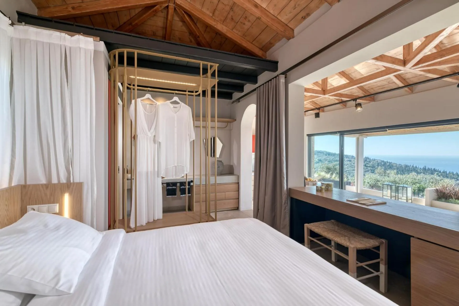 Bedroom, Bed in Artblue Villas