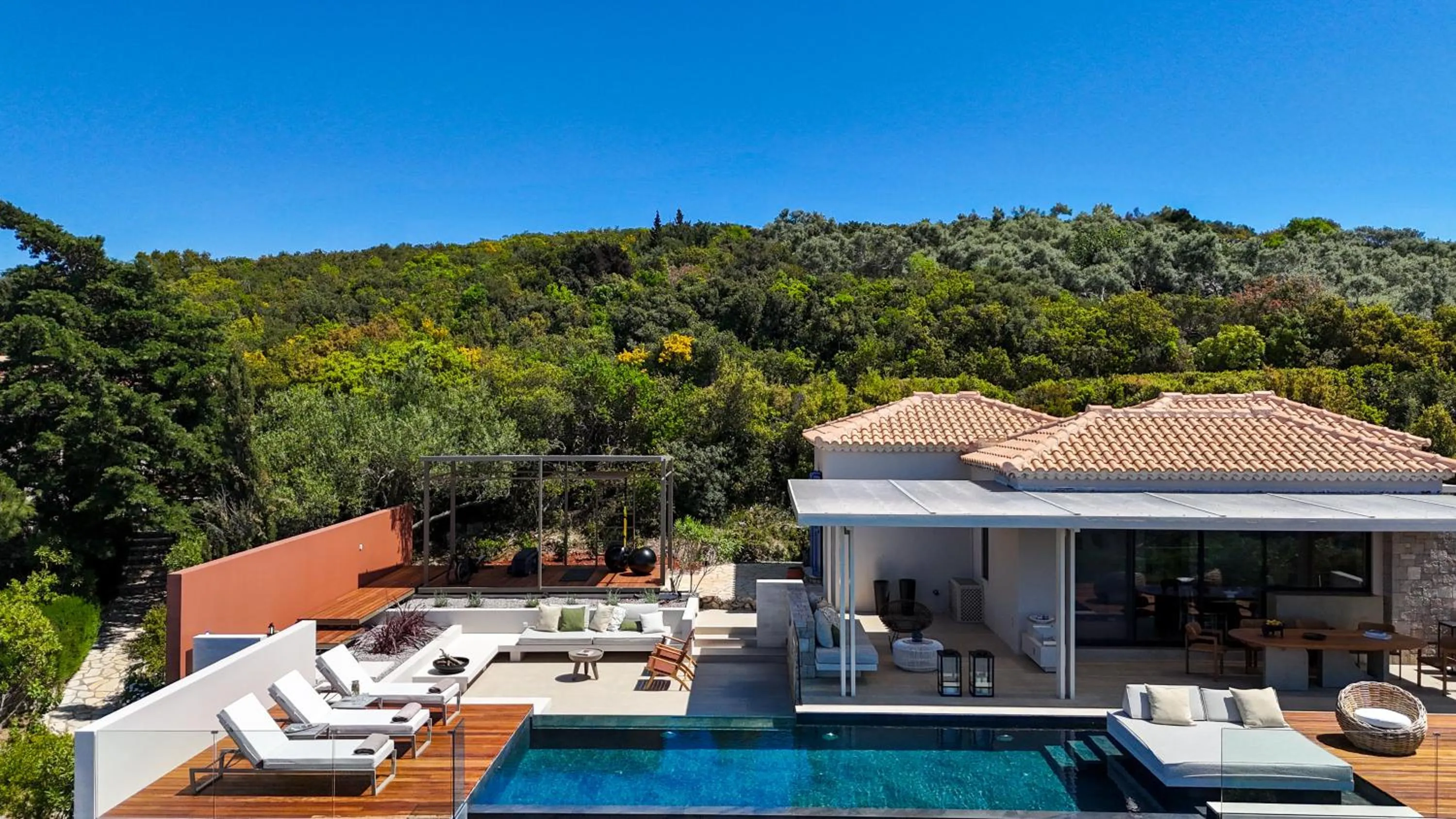 Patio in Artblue Villas