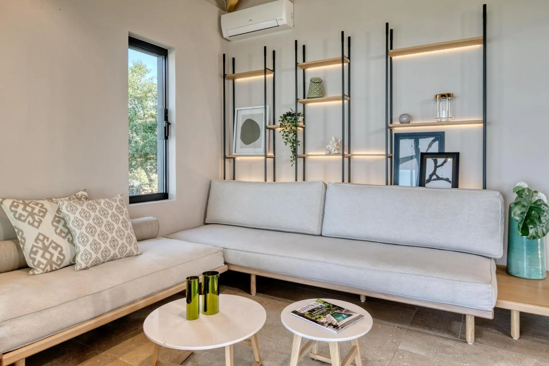 Living room in Artblue Villas