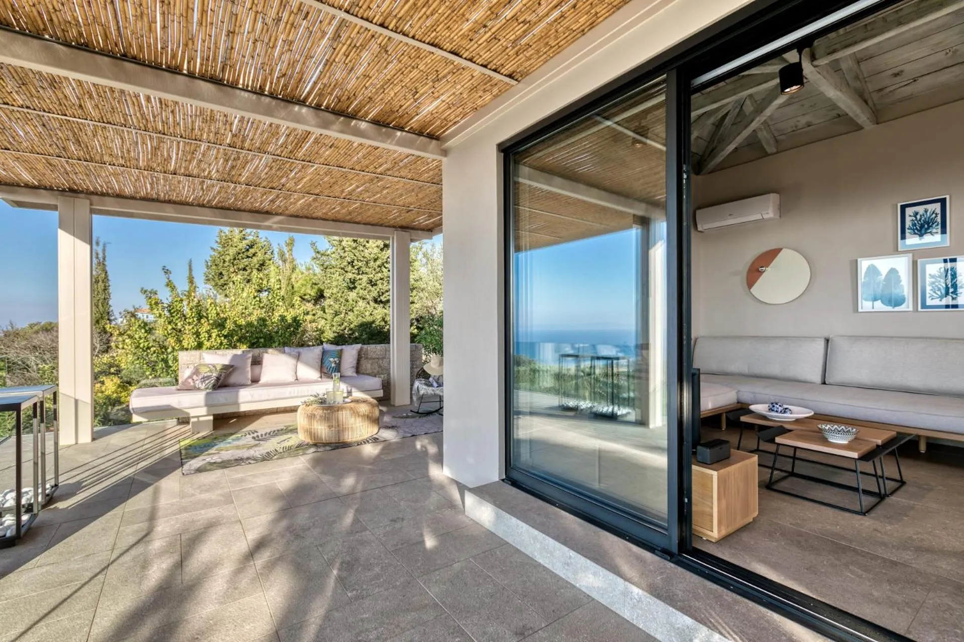 Balcony/Terrace in Artblue Villas