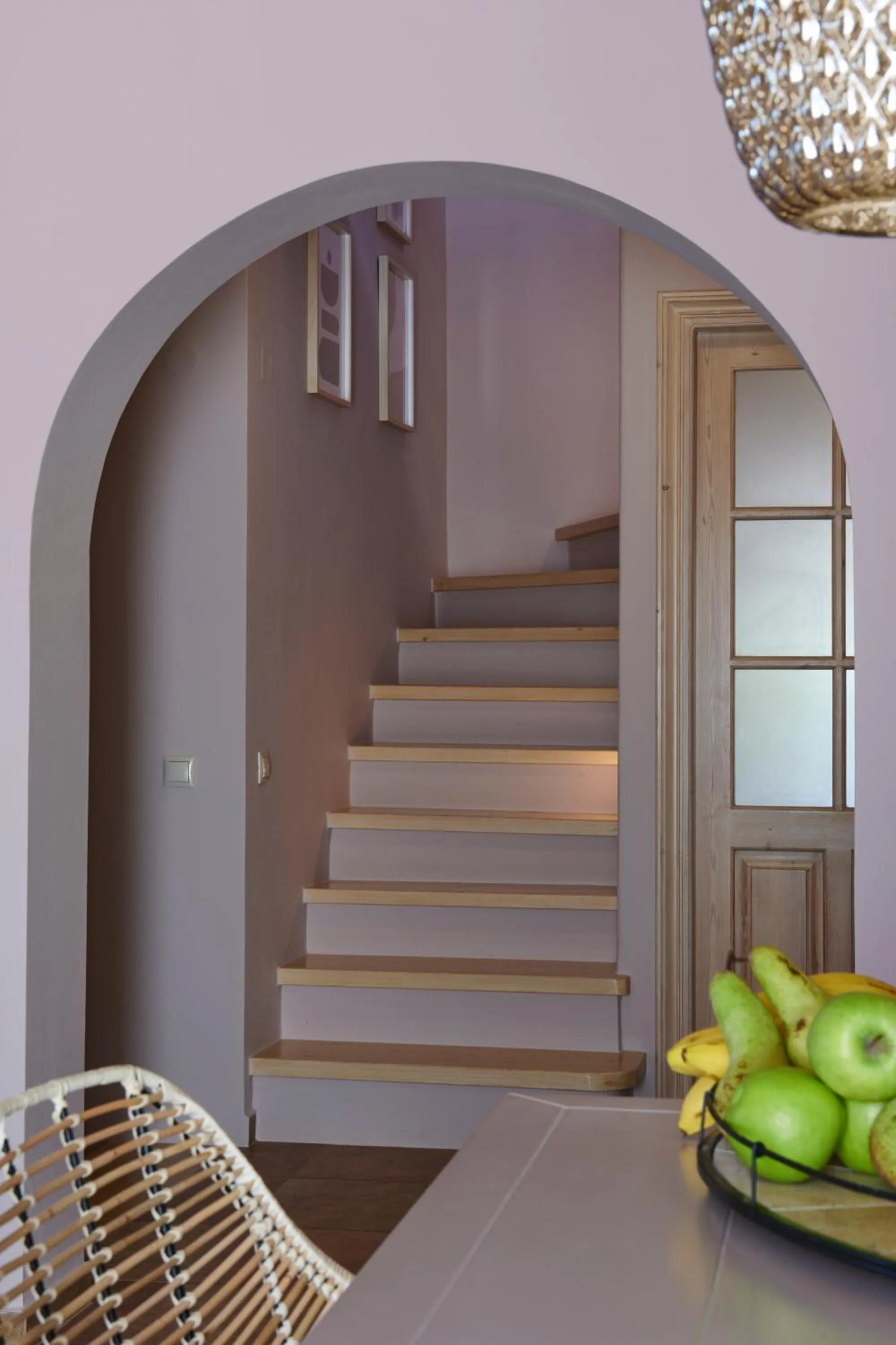 Dining area in Artblue Villas