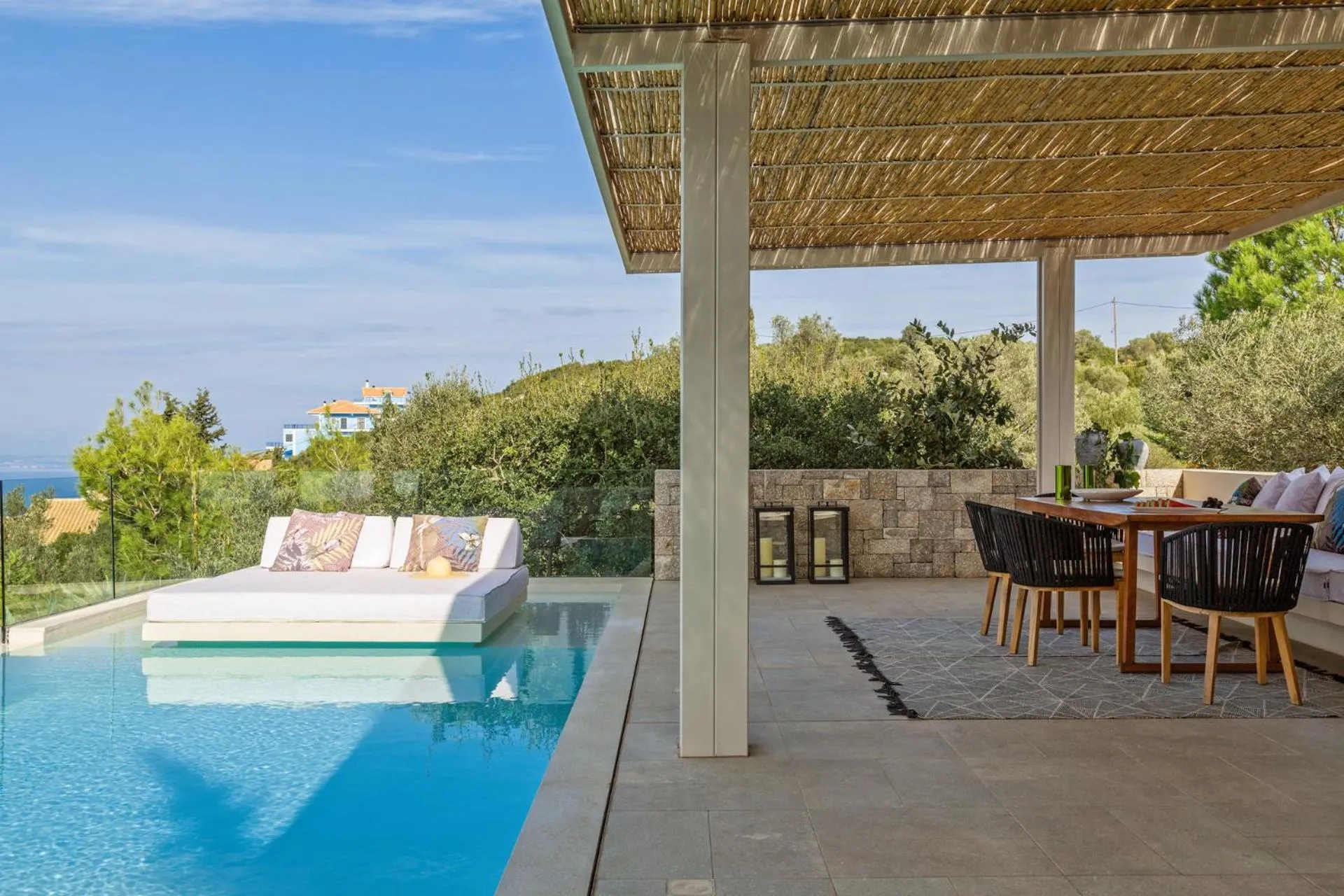Balcony/Terrace in Artblue Villas