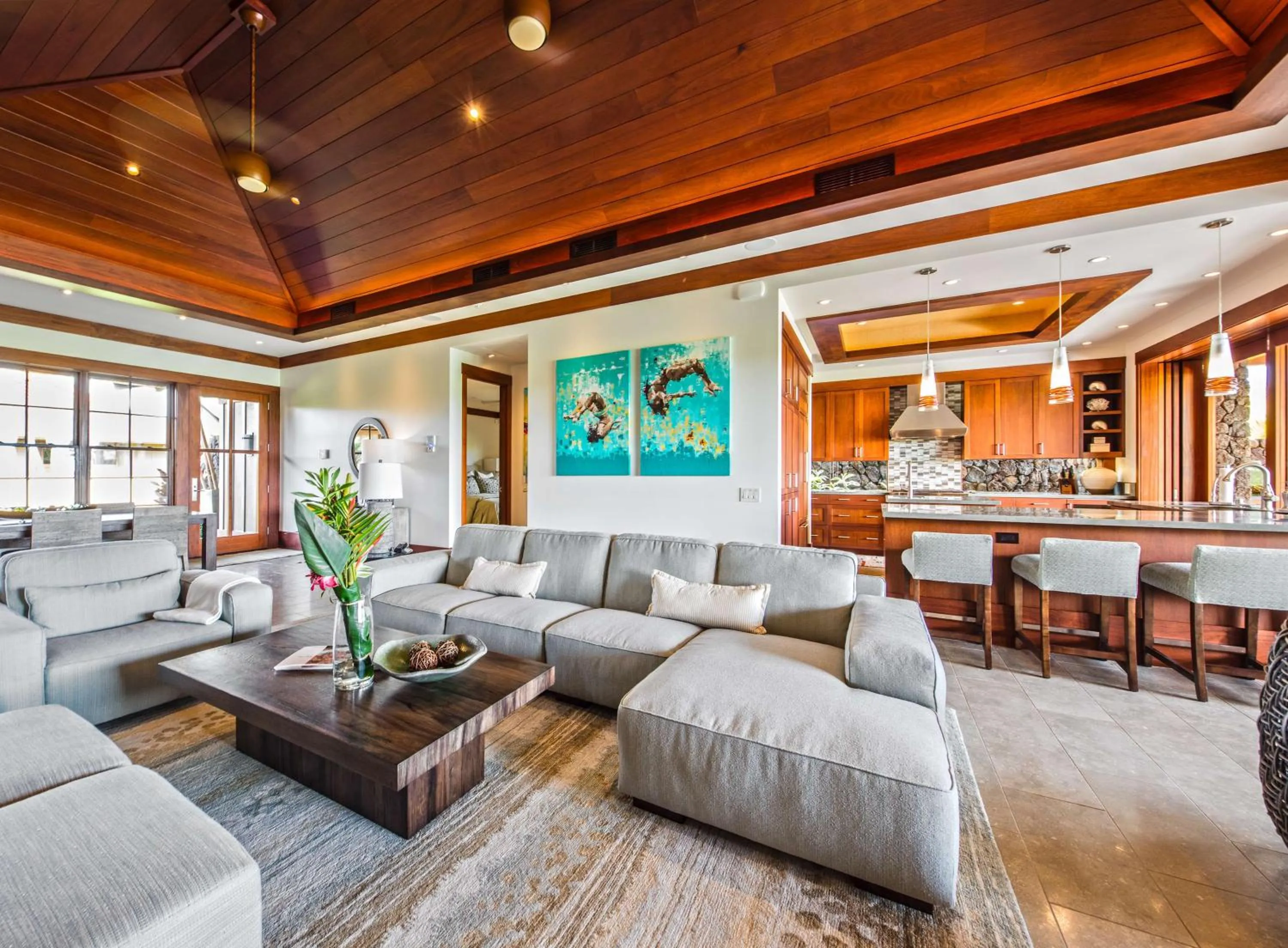 Photo of the whole room in The Lodge at Kukuiula - CoralTree Residence Collection