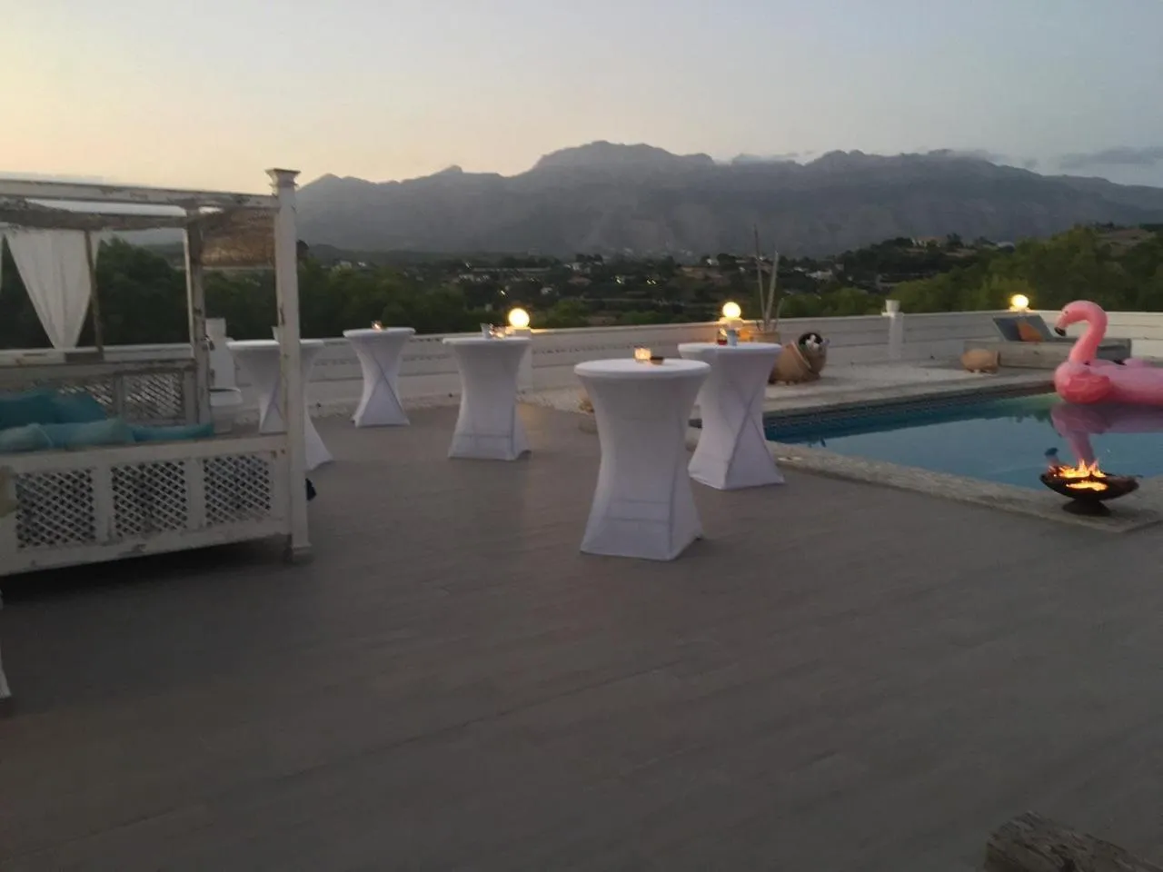 Garden in elparaiso-altea Apartment "Sylvia" ADULTS ONLY Bed & Borrel